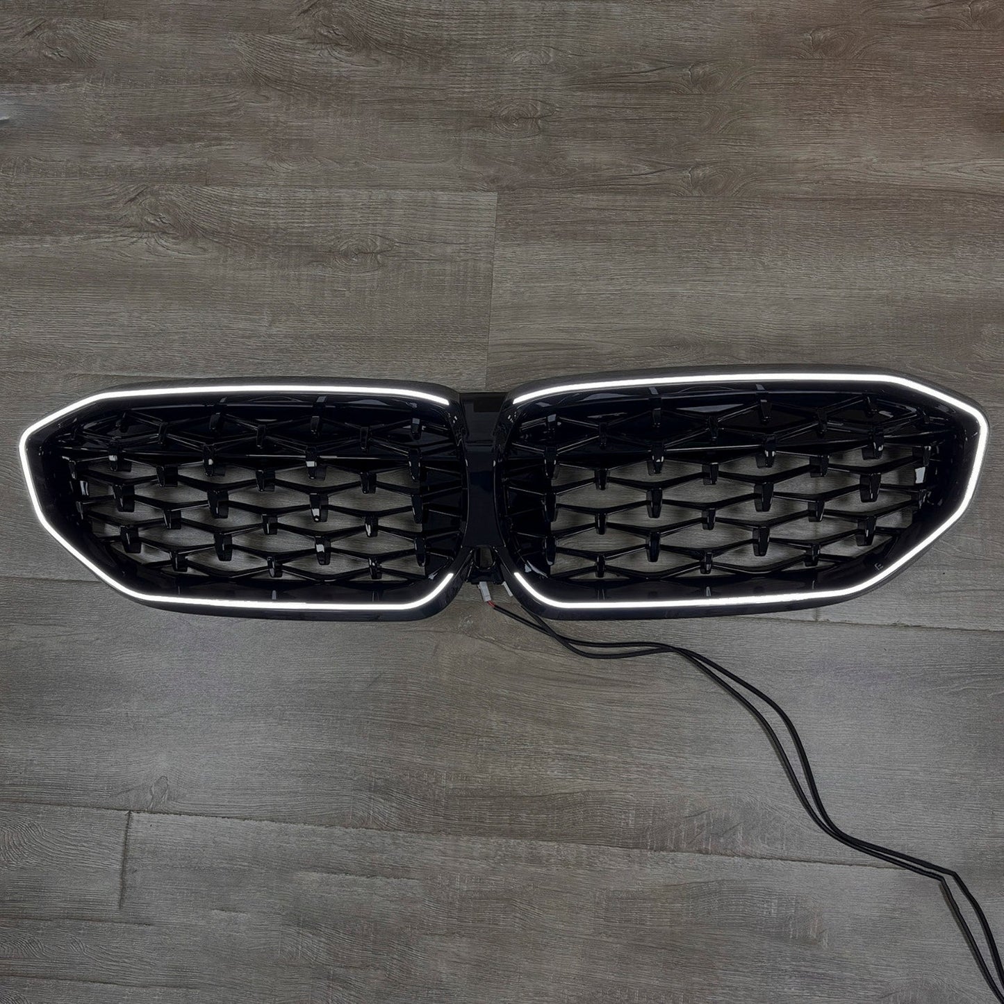 2019-2022 BMW 3 Series G20 lack Diamond Kidney Grille Grill 51138072085