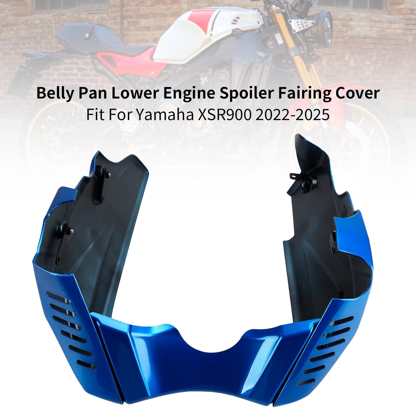 2022-2025 Yamaha XSR900 Belly Pan Lower Engine Spoiler Fairing Cover