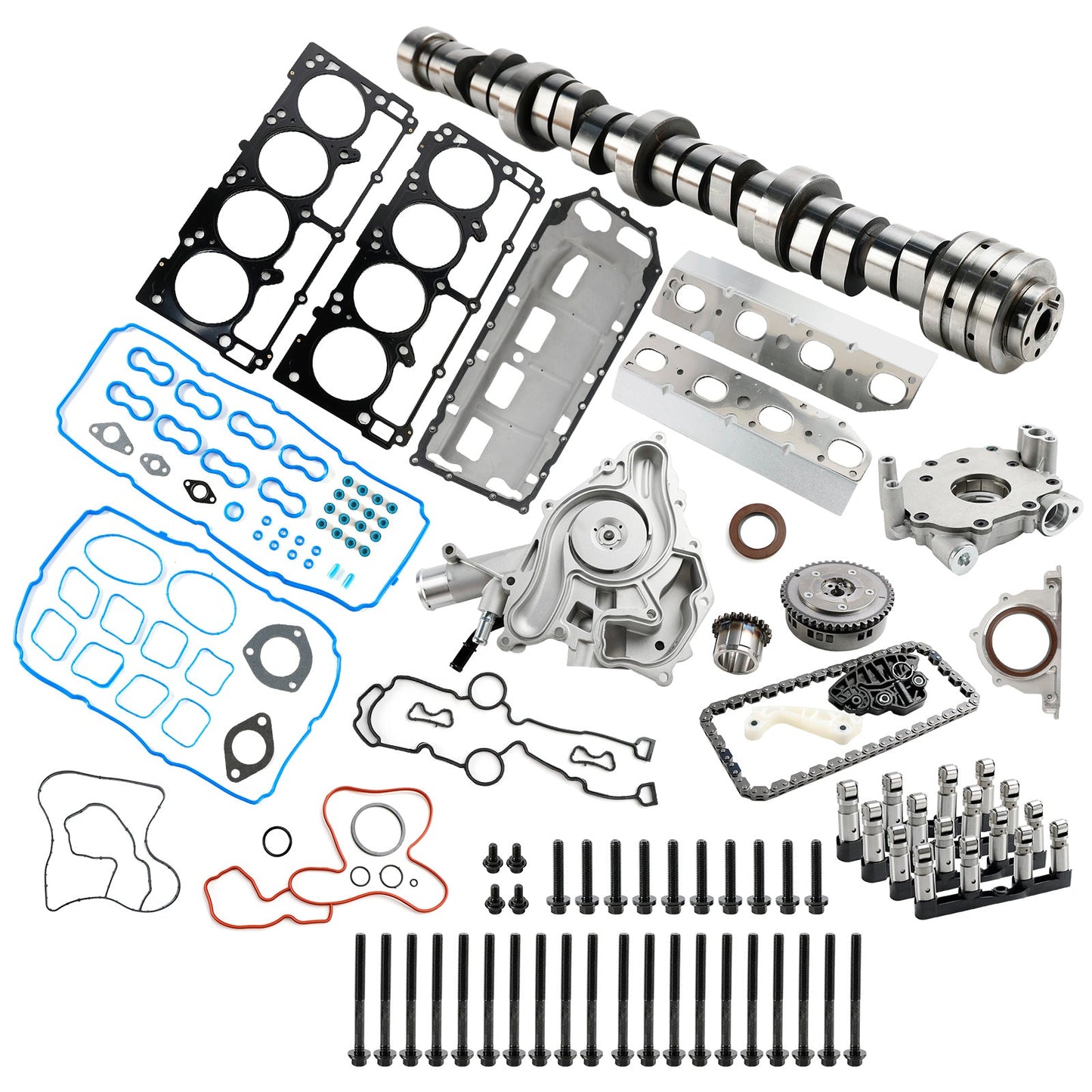 MDS Lifters Kit Timing Chain Kit Camshaft Kit for Dodge Ram 1500 5.7L Hemi 09-19