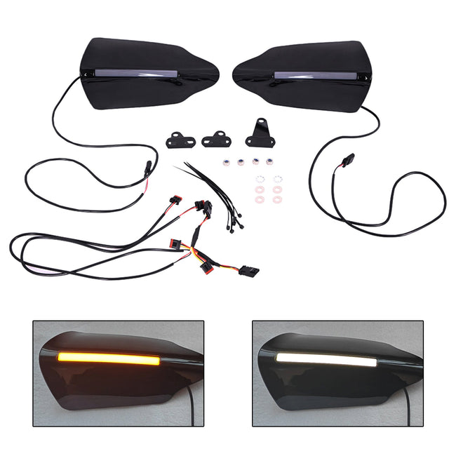 2021-2023 Touring Electra Glide Ultra Limited-FLHTK Handguard w/ turn signal