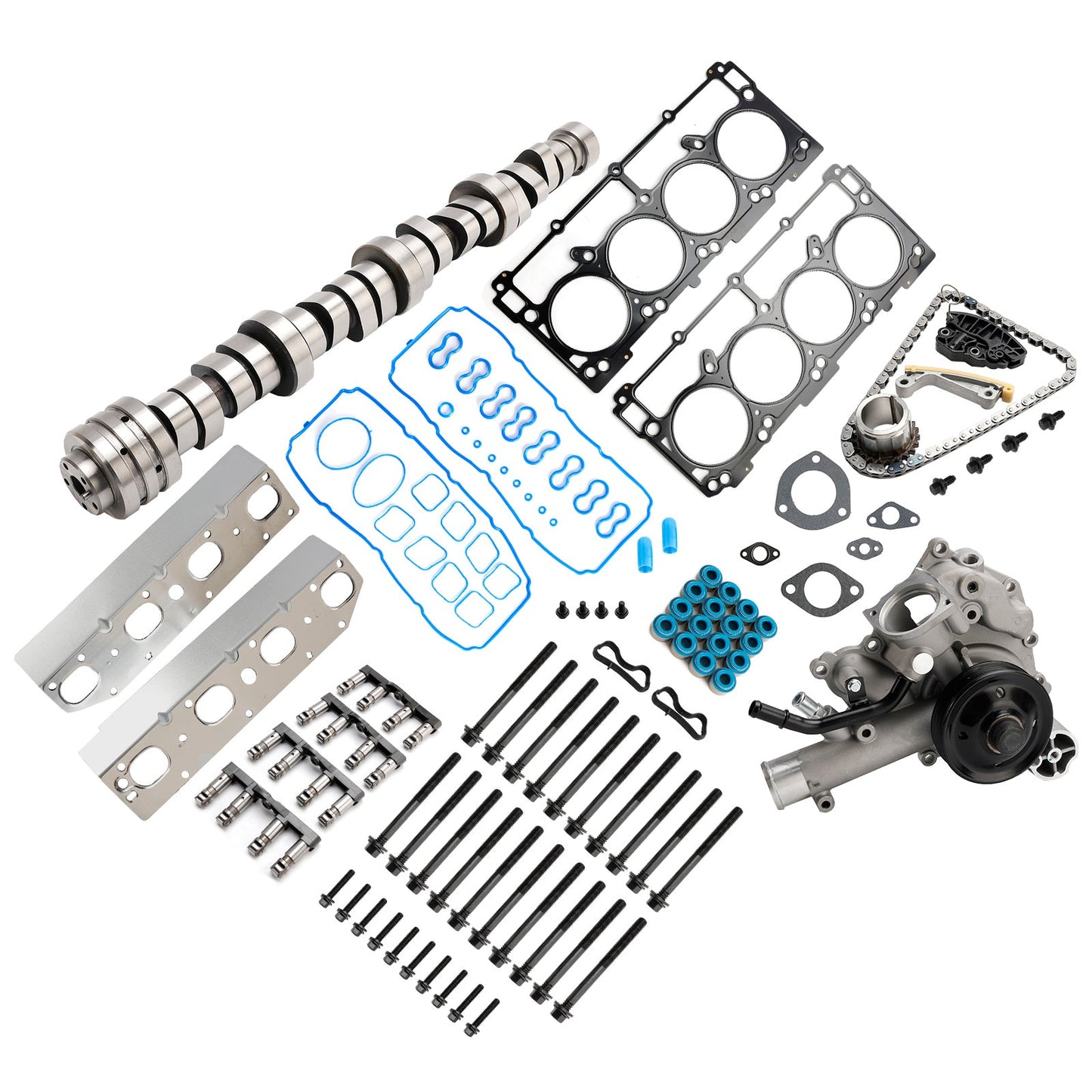 2011-2019 Ram 1500 5.7L Engine MDS Camshaft KitTiming Chain Kit Water Pump 53021726AE 68060714AA