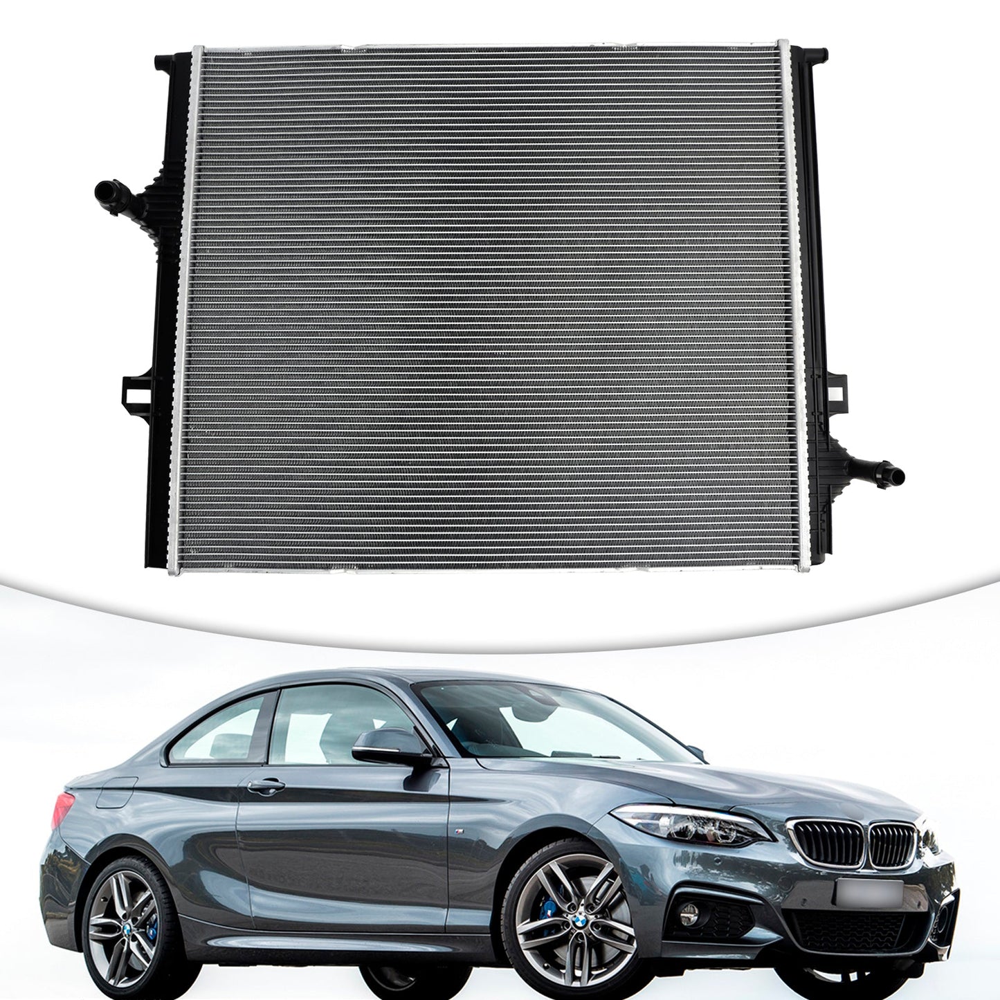 2017-2020 For BMW 430i xDrive Engine Radiator 17118625430