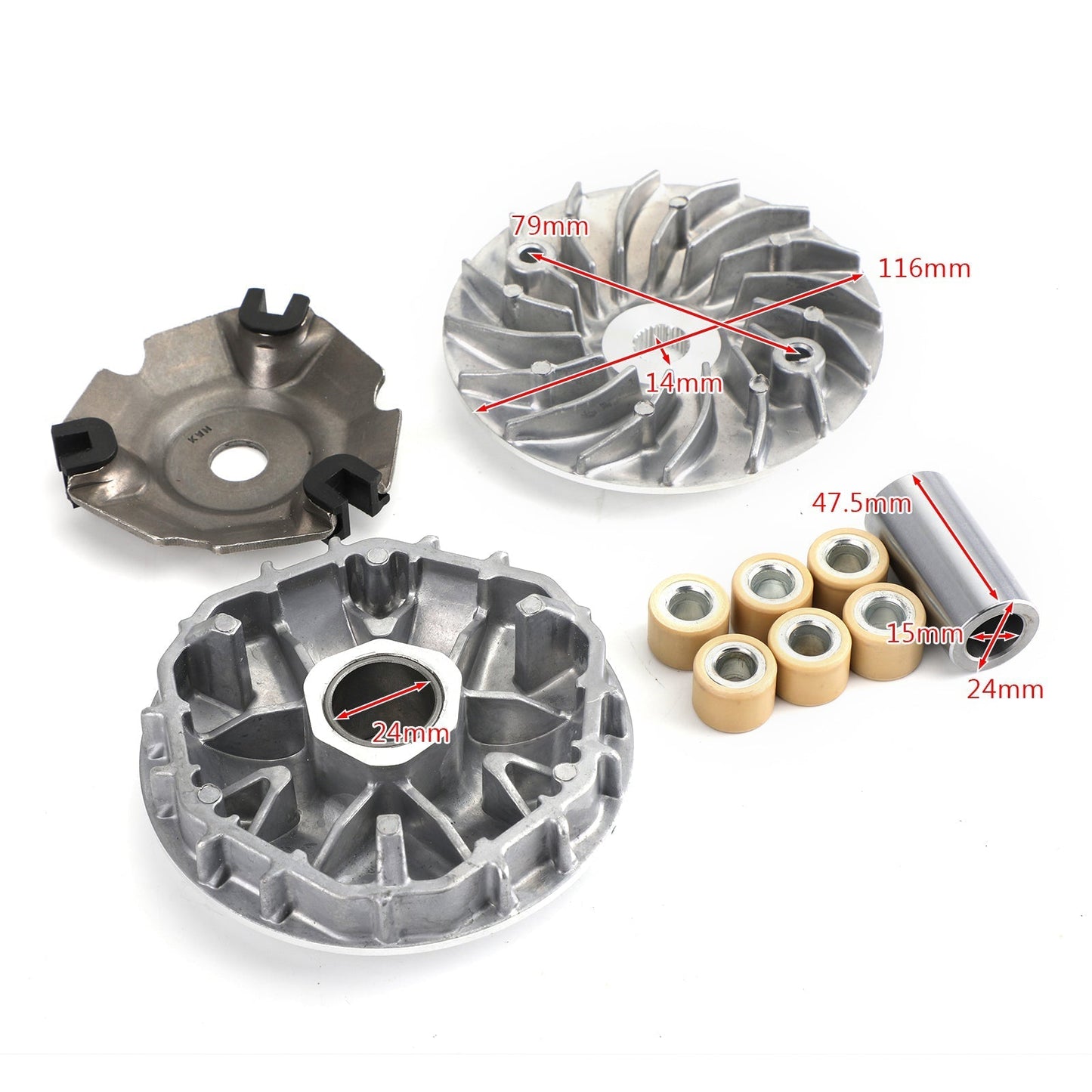 2009-2013 Honda PCX150 WW150 Front Clutch Variator 22011-KWN-900