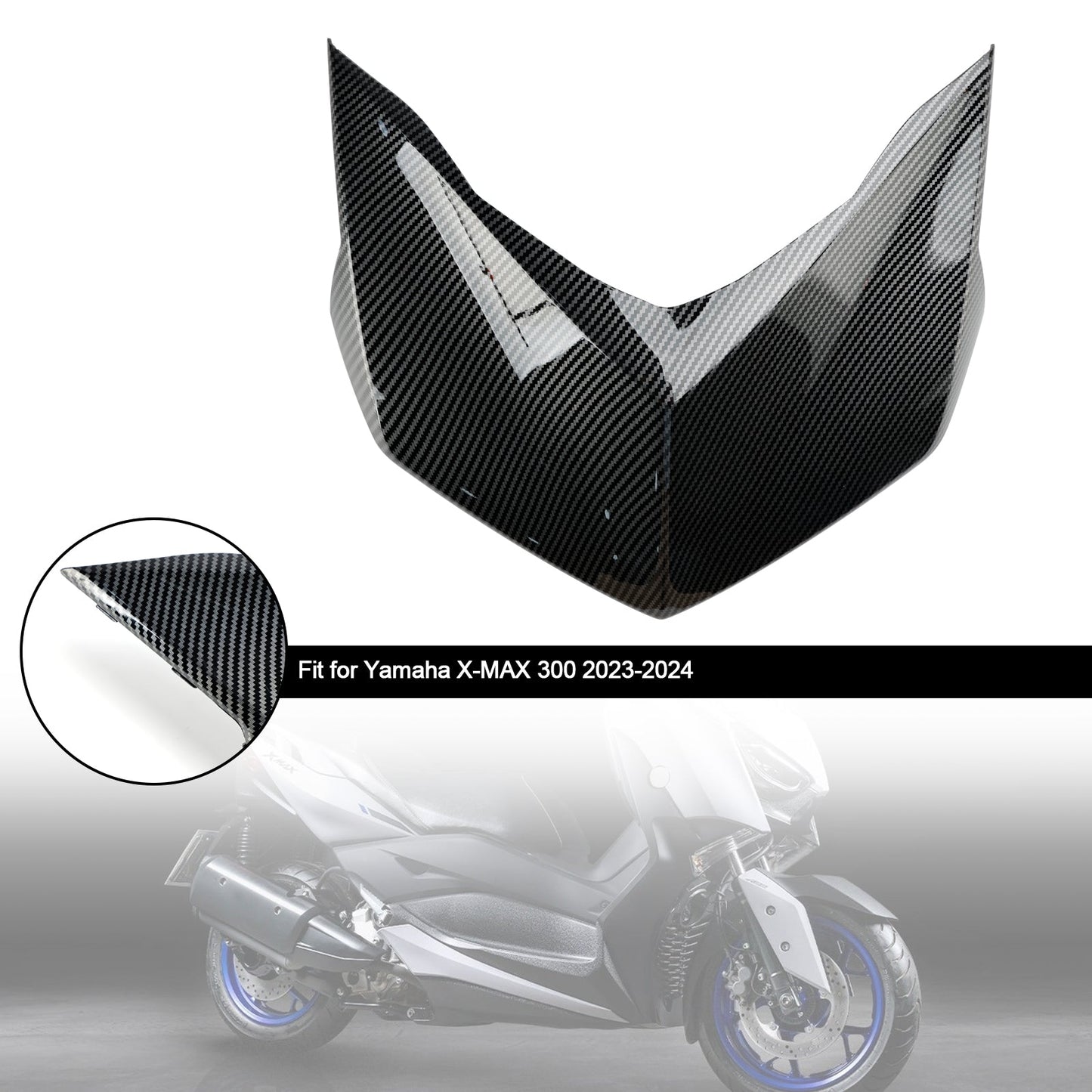 2023-2024 Yamaha X-MAX XMAX Headlight Nose Cover Fairing Protector