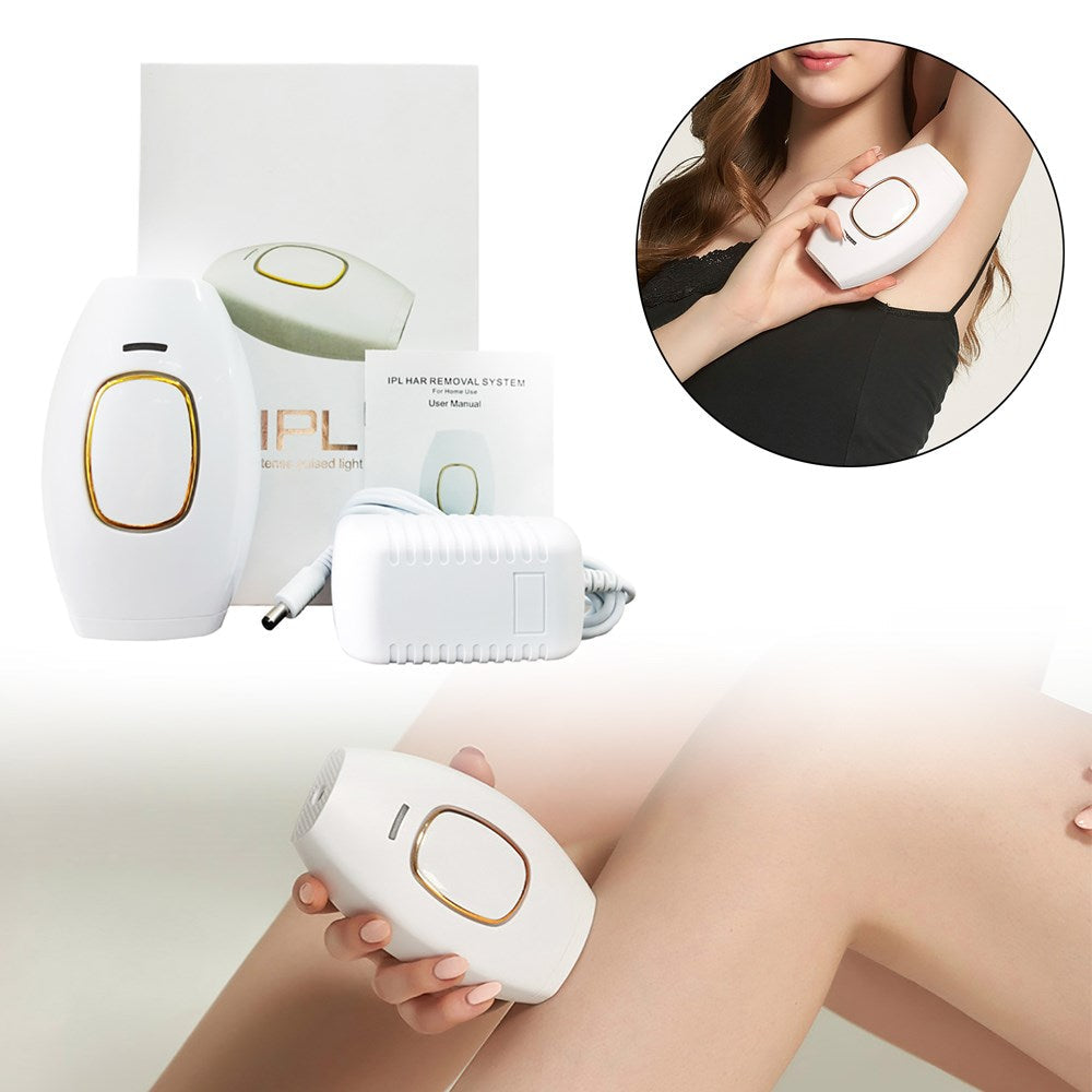 Customizable IPL Laser Hair Removal with 5 Levels At Home Device Permanent Painless Xmas gift