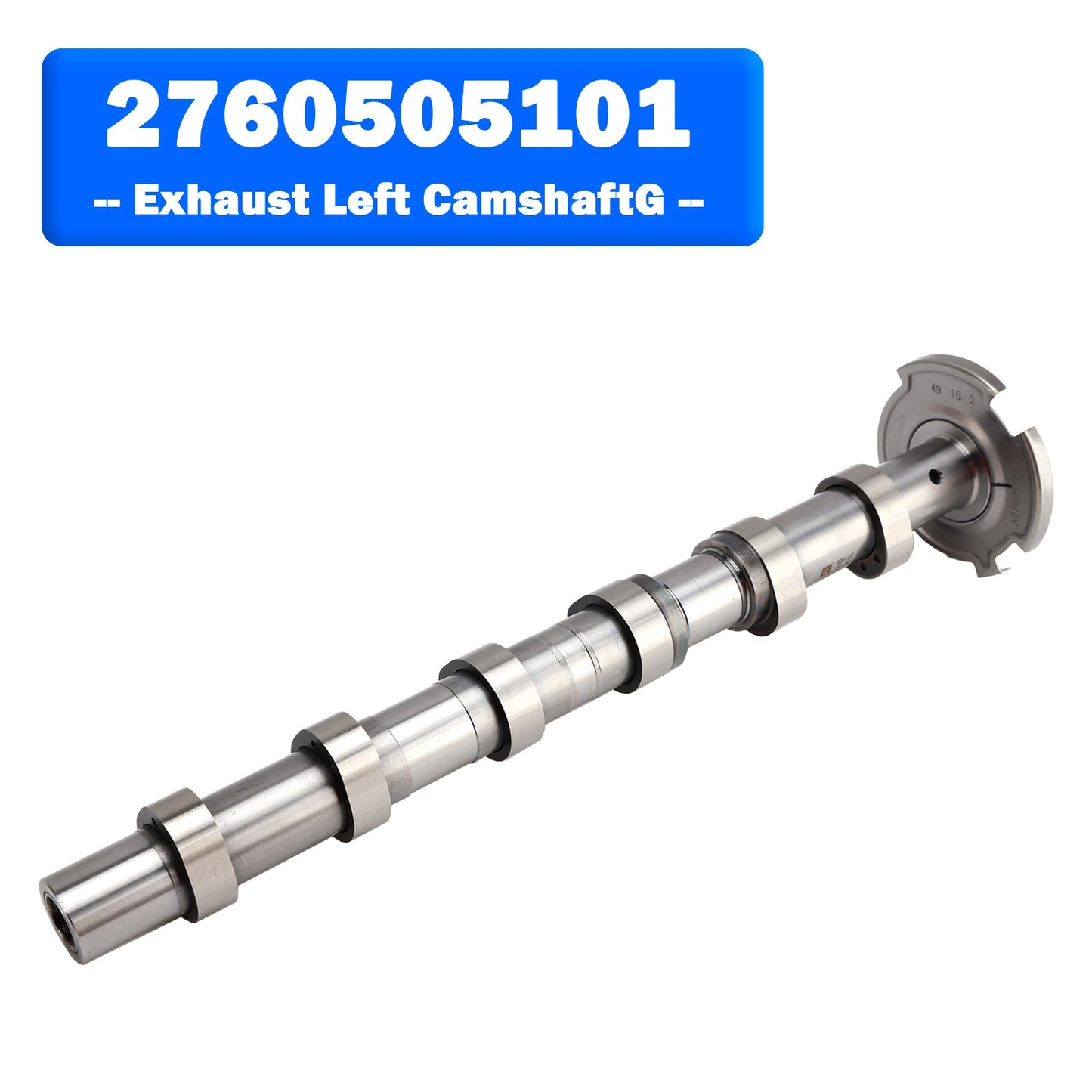 2019-2020 For Mercedes-Benz S560e Base W222/V222/X222 V6 3.0L Exhaust Left Camshaft A2760505101