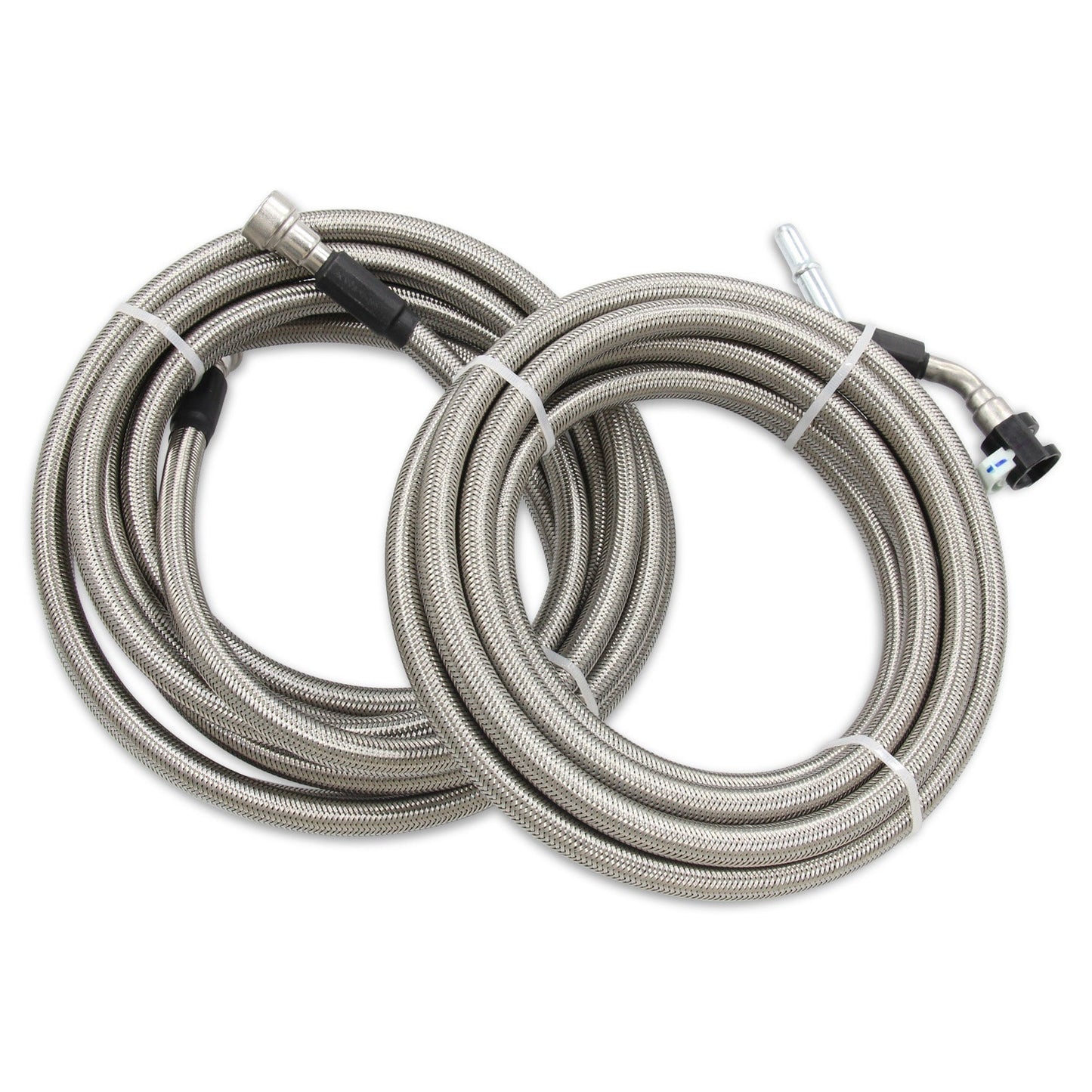 2006-2010 Chevy HHR, 2.2L/2.4L l4 FLEX, Stainless Steel Braided Fuel Line Kit Quick Fix QFF0015SS