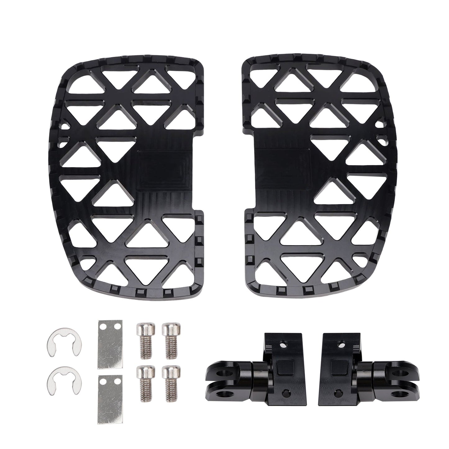 Front Footrests Foot Pegs fit for Kawasaki Eliminator 400 450 500 / SE 2023-2025