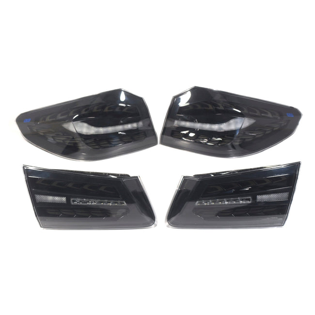 2018-2020 BMW 5 G30 G38 L&R Smoked LED Tail Lights Rear Lamp Assembly 63217376469 63217376470