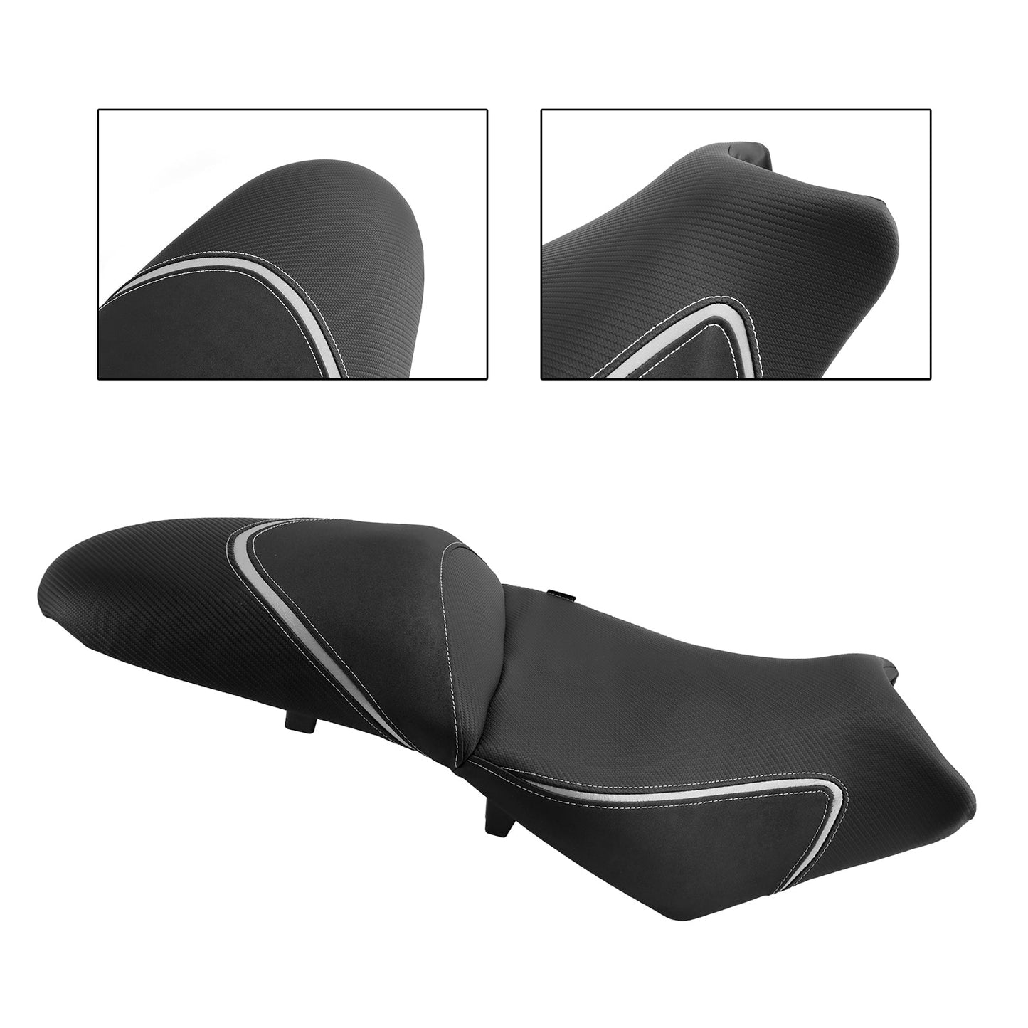2022-2024 KAWASAKI Versys650 Complete Cushion Rider Passenger Seat Gray
