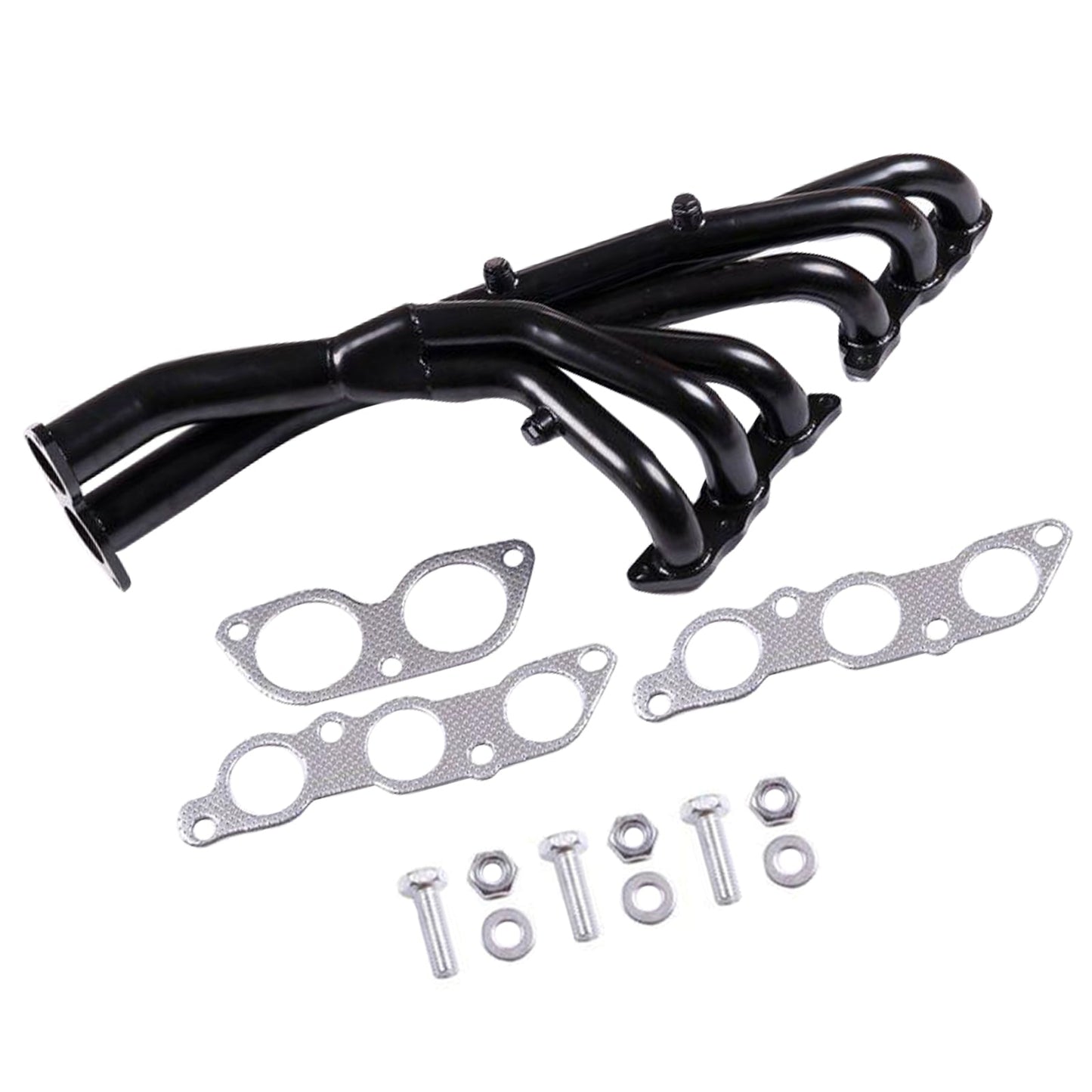 Stainless Steel Exhaust Manifold Header Fit Lexus IS300 2001-2005 3.0L Black