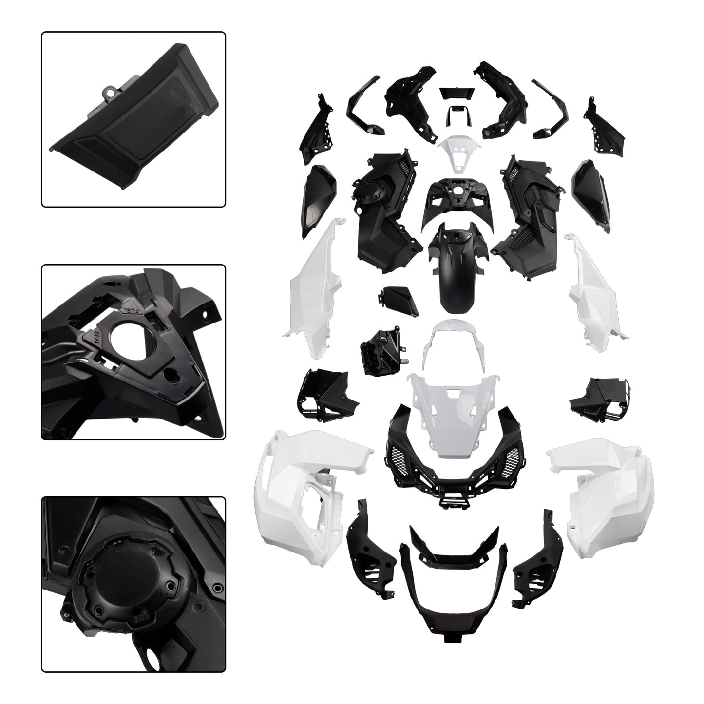 Bodywork Fairing Injection Unpainted For Honda X-ADV 750 2025-2026
