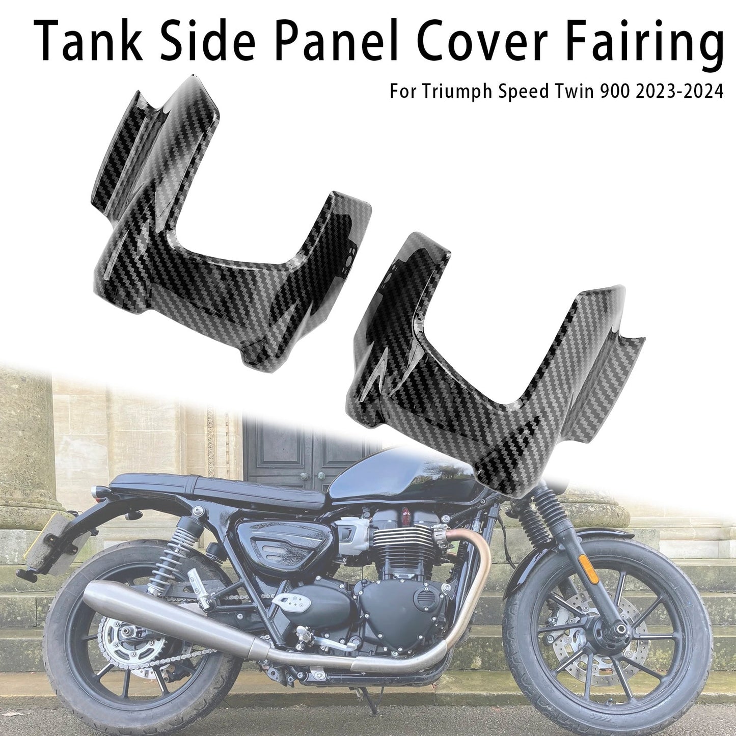 2023-2024 Speed Twin 900 Tank Side Cover Panel Fairing Cowl