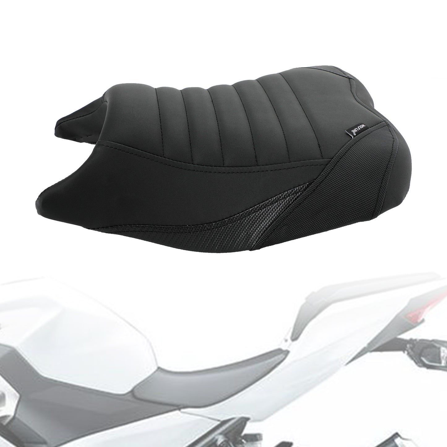 2018-2023 Kawasaki Ninja 400 Z400Complete Cushion Rider Passenger Seat Black