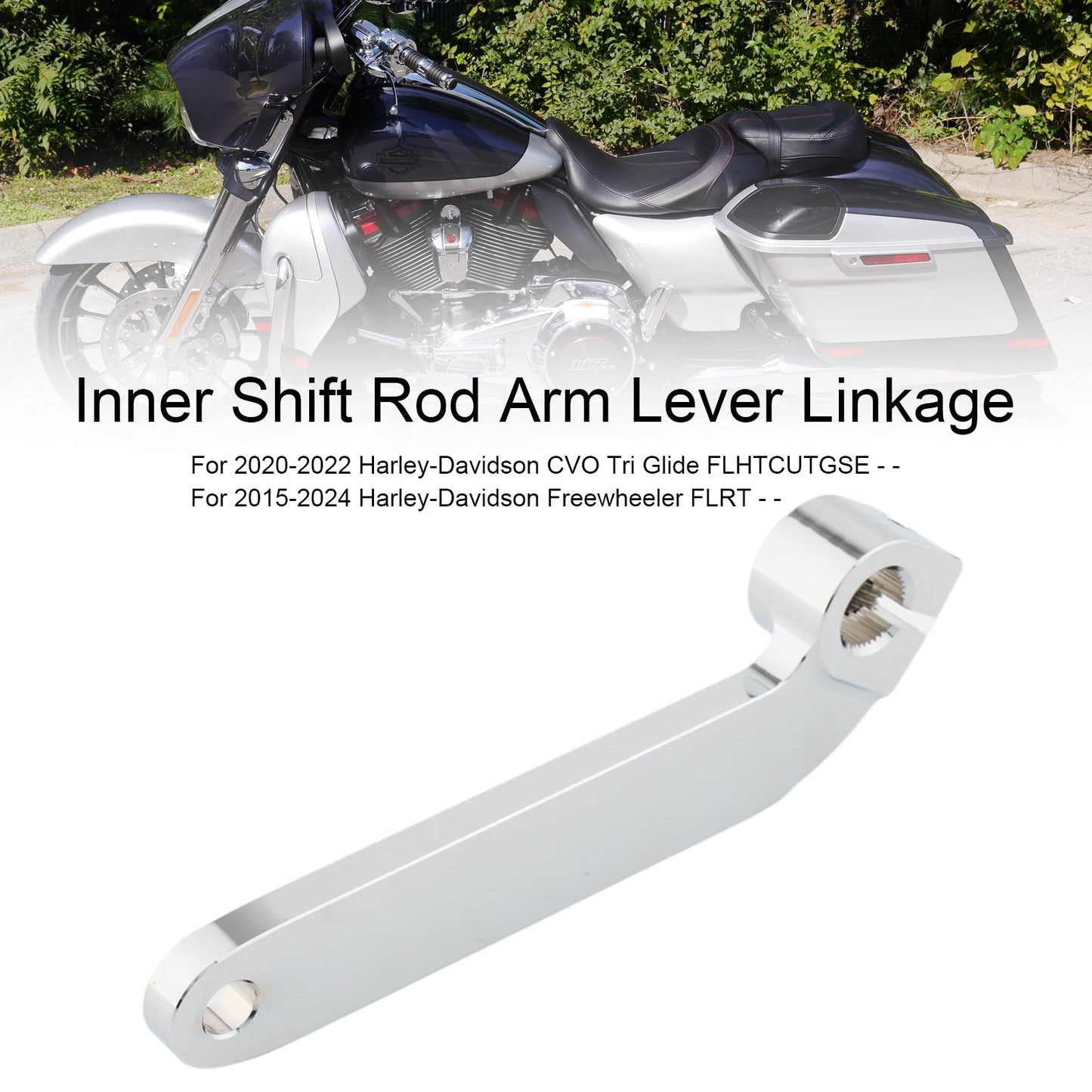 1602-0868 Inner Shift Rod Arm Lever Linkage For Road King FLH FLT FLRT 84-19