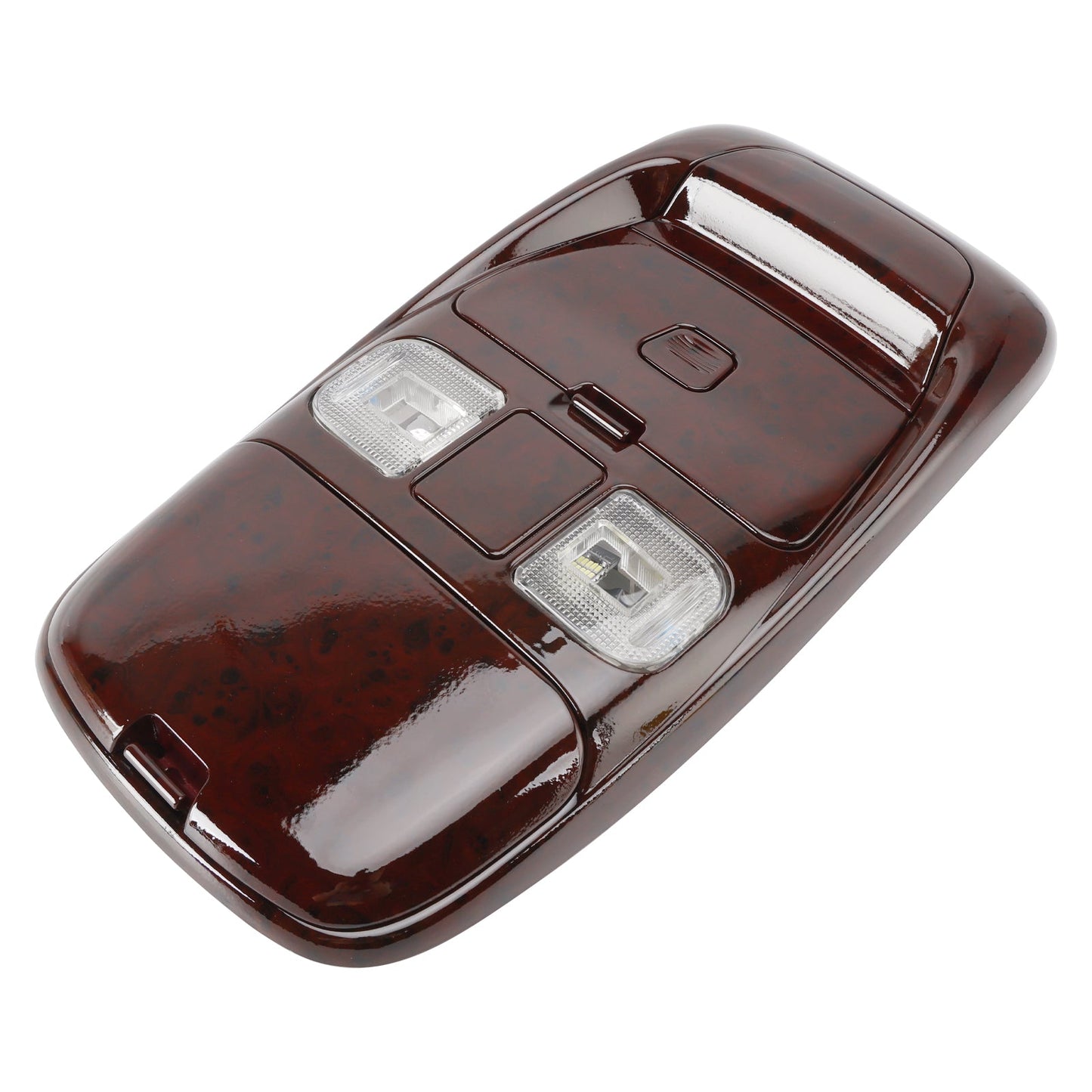1998-2002 Dodge Ram 2500 Front LED Overhead Console Peach wood SN94TL2AA 5013618AA