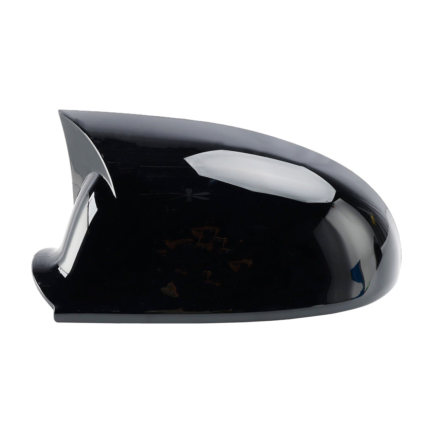 Gloss Black Wing Door Mirror Cover Caps Left + Right Fit for VW Jetta 2005-2011