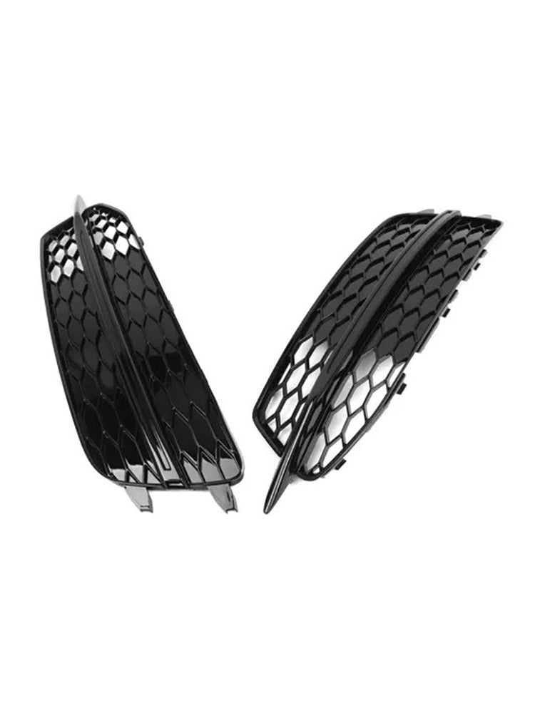 2012-2014 Audi A6 C7 S-Line 2X Car Front Bumper Fog Light Grilles