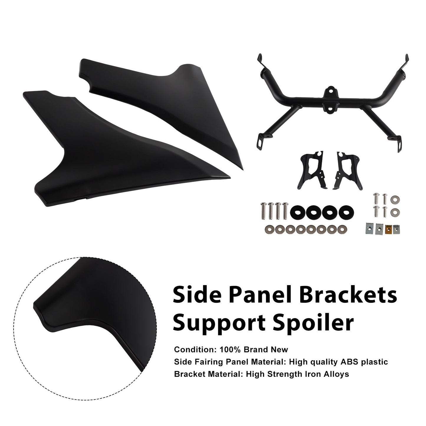2023 2024-later Harley Road Glide CVO/SE FLTRXSE Side Panel Brackets Support Spoiler