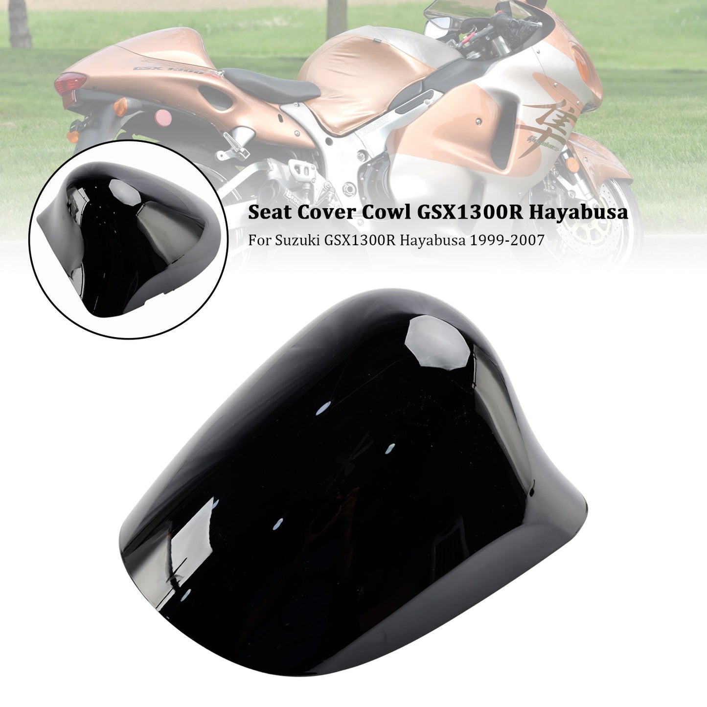 1999-2007 Suzuki GSX1300R GSX-R1300 Hayabusa Rear Seat Fairing Cover