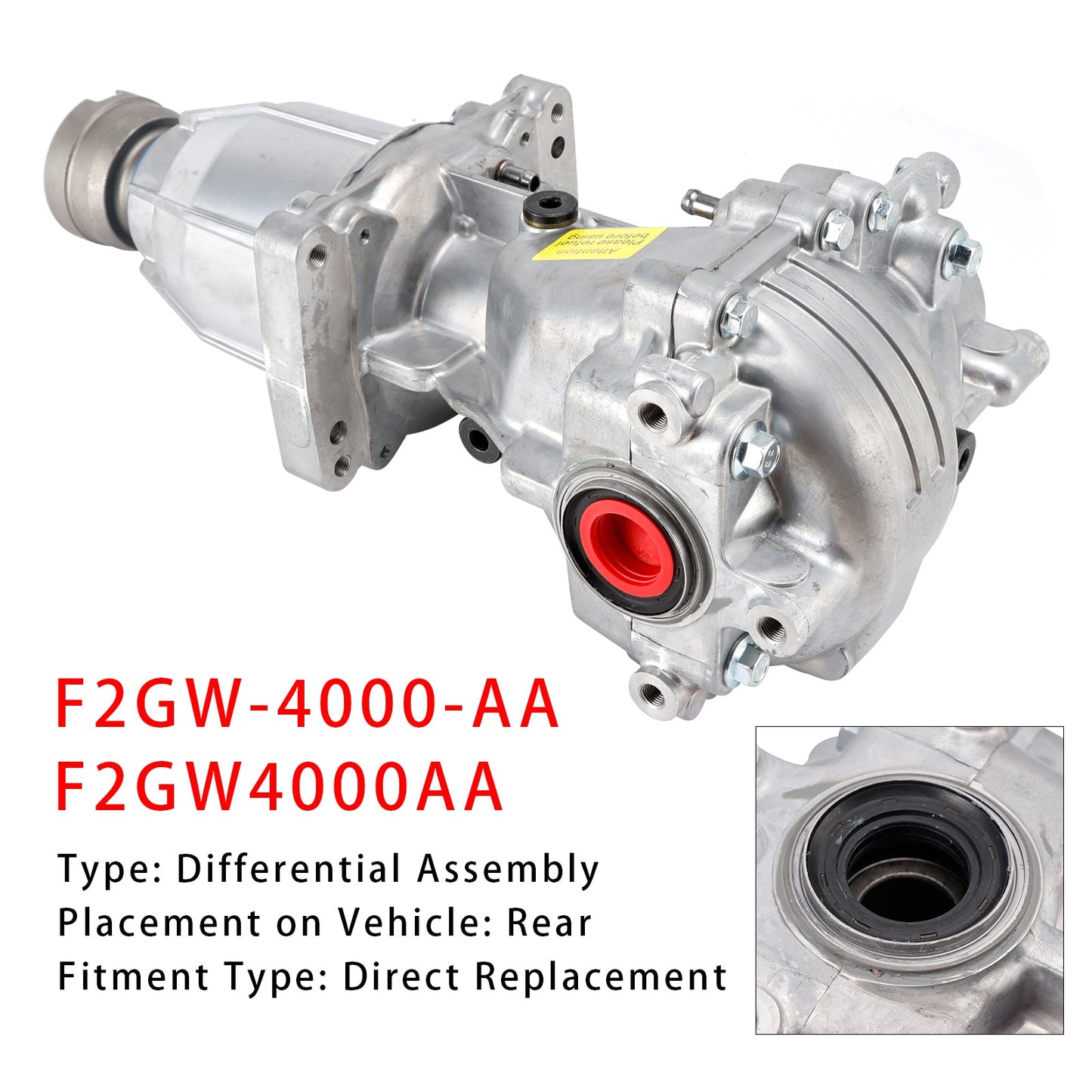 For Ford Continental 3.7L Rear Differential Carrier Assembly F2GW4000AA