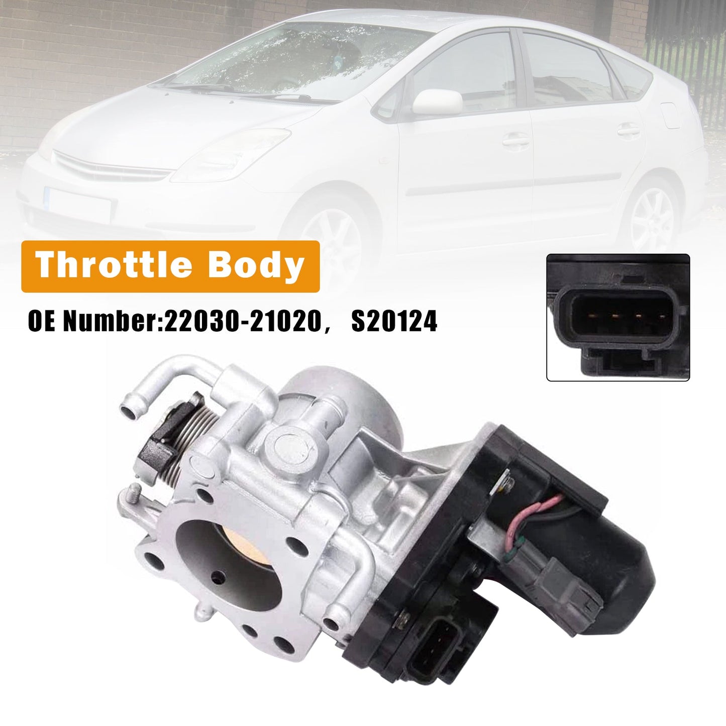 ABS Throttle Body Valve Control For Toyota Prius 1.5L 2001-2009 S20124