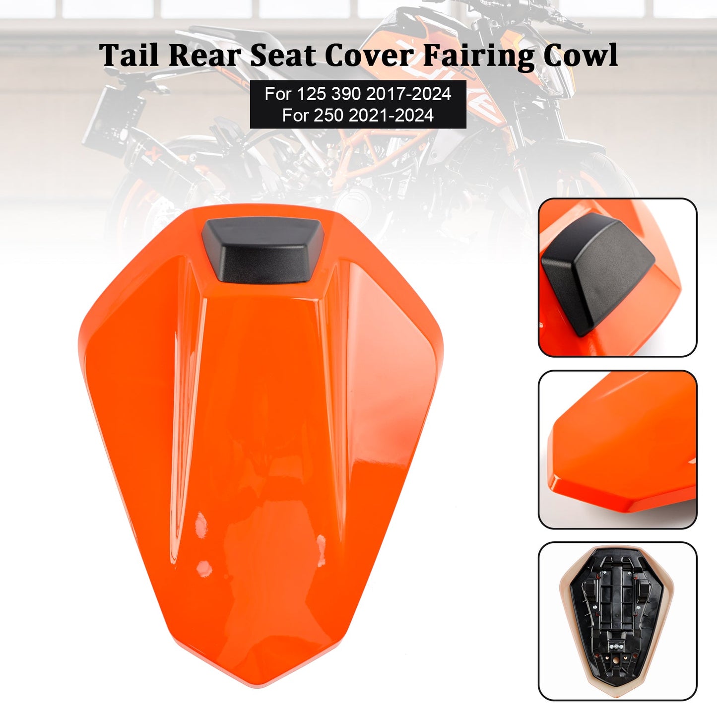 2017-2024 125 250 390 Tail Rear Seat Cover Fairing Cowl