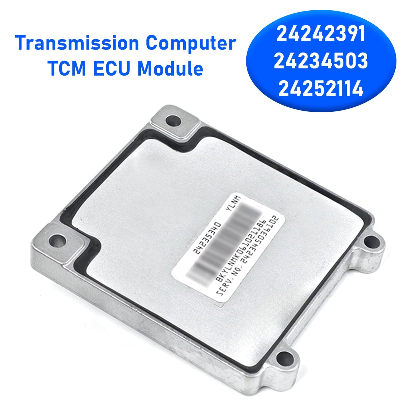 2006 PURSUIT LH strut tower Transmission Computer TCM ECU Module T42 24242391 24234503 24252114