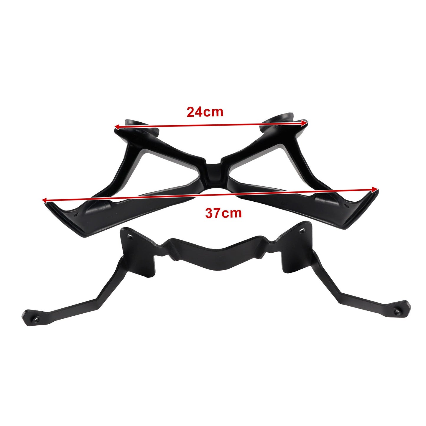 Front Headlight Winglet Fin Fairing Aerodynamics For Yamaha MT-09 2017-2020