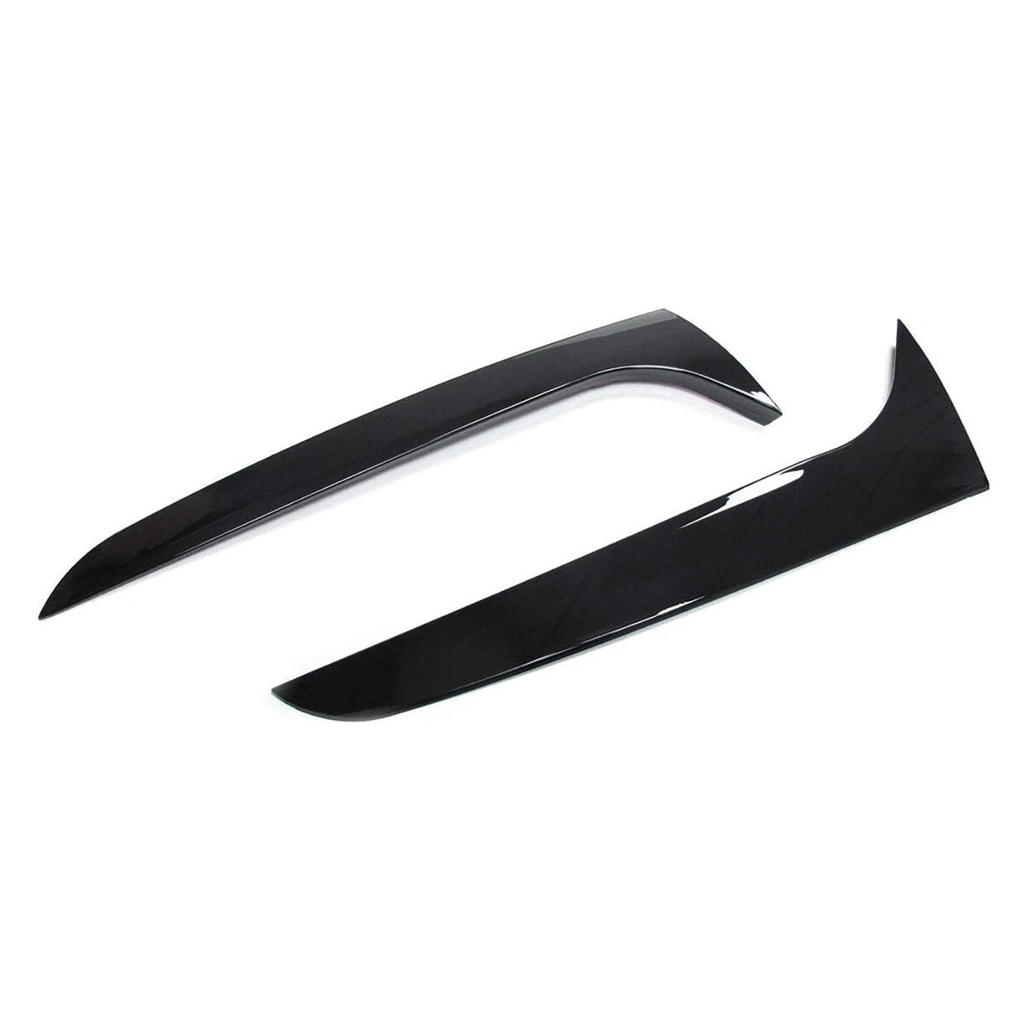 2009-2016 Audi A4 B8 Avant Gloss Black Pair Rear Window Side Wing Spoiler