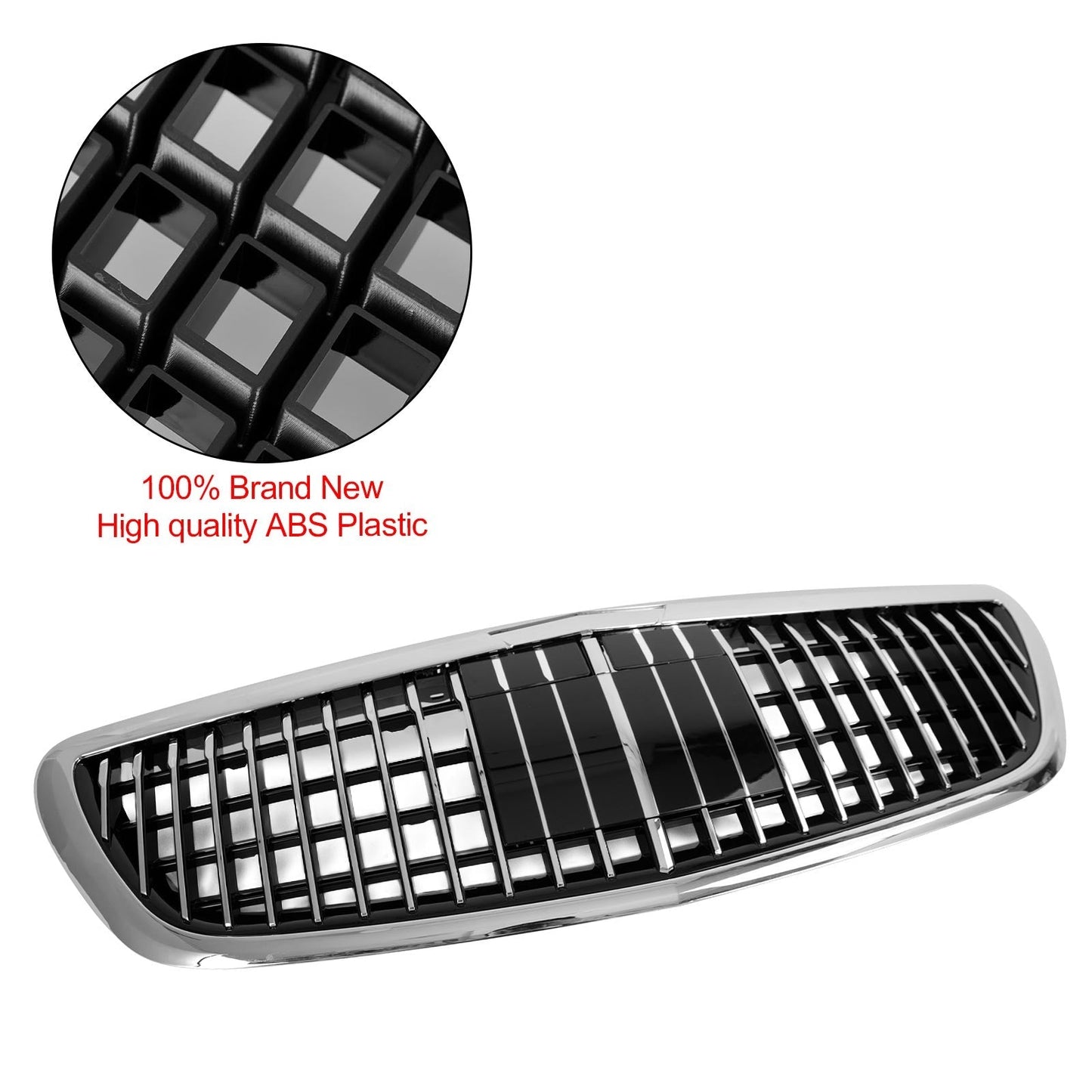 S class W222 2014-2020 S680 Mercedes Benz Maybach Style Car Grille with ACC