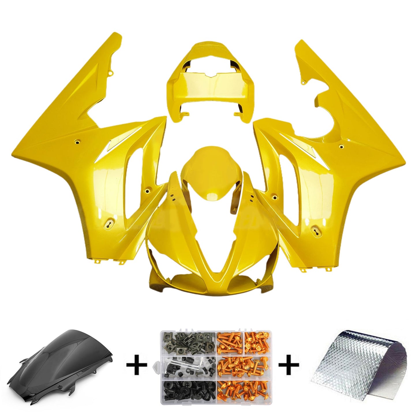 2009-2012 Triumph Daytona 675 Injection Fairing Kit Bodywork Plastic ABS
