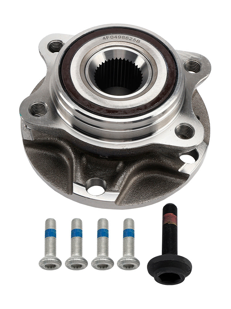2004-2010 Audi A8 Quattro All Engine Rear Wheel Hub Bearing Assembly 4D0407613E