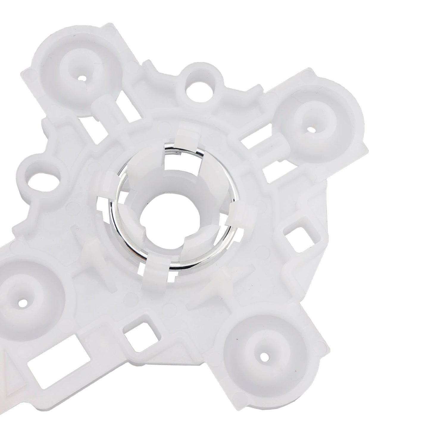 Right Car Side Mirror Glass Lens White Plastic Bracket Clip Holder for Honda