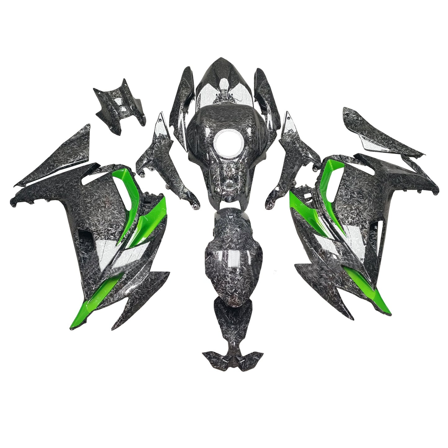 Injection Fairing Kit Bodywork ABS fit For Kawasaki ER-6F Ninja650 2020-2025