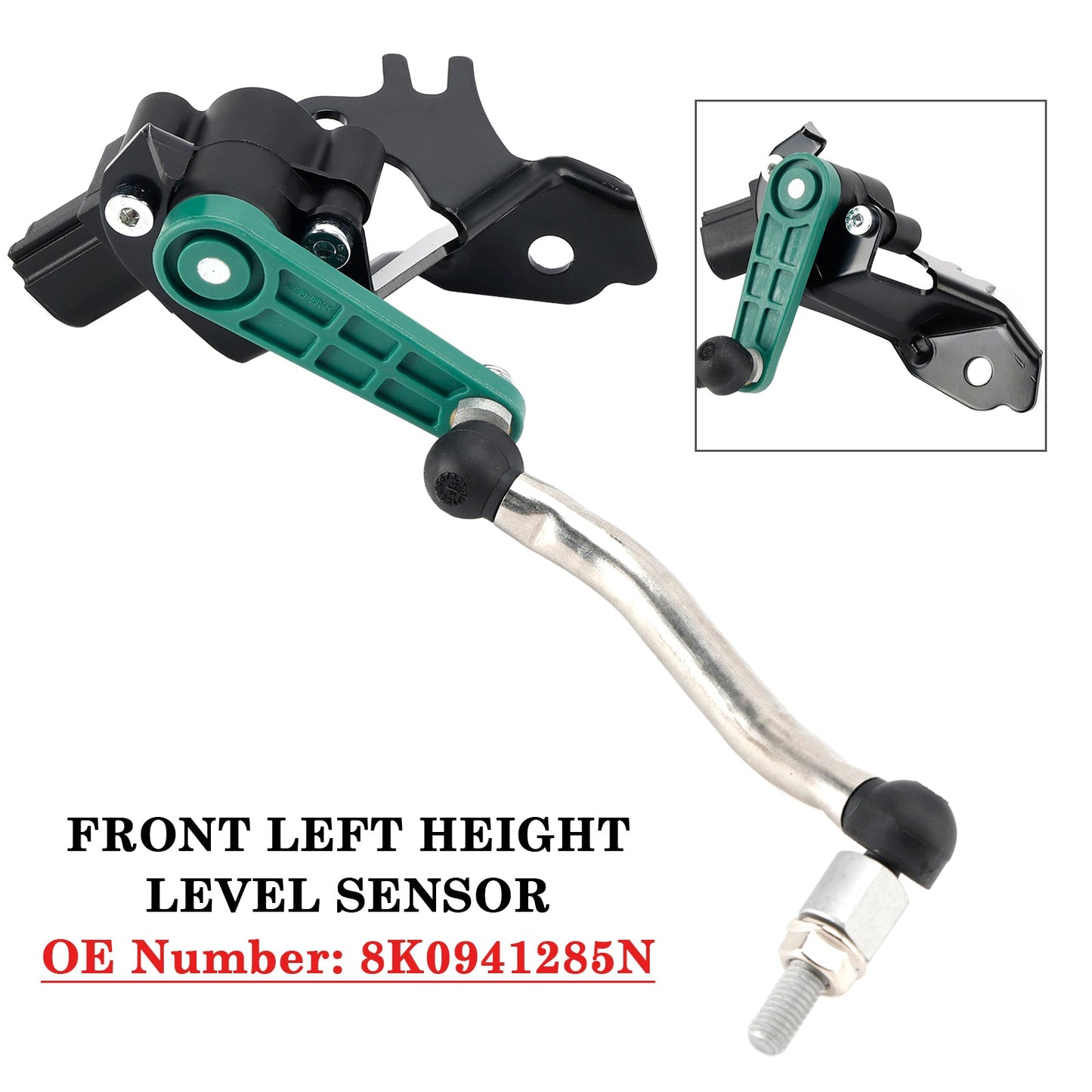 2007-2017 Audi A5 Headlight Range Adjustment Sensor Front Left 8K0941285N