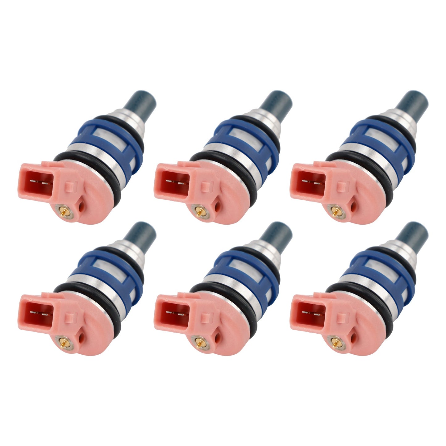 1988-1994 Nissan Maxima J30 Laurel 3.0 24V 6Pcs Fuel Injector 16600-21V02