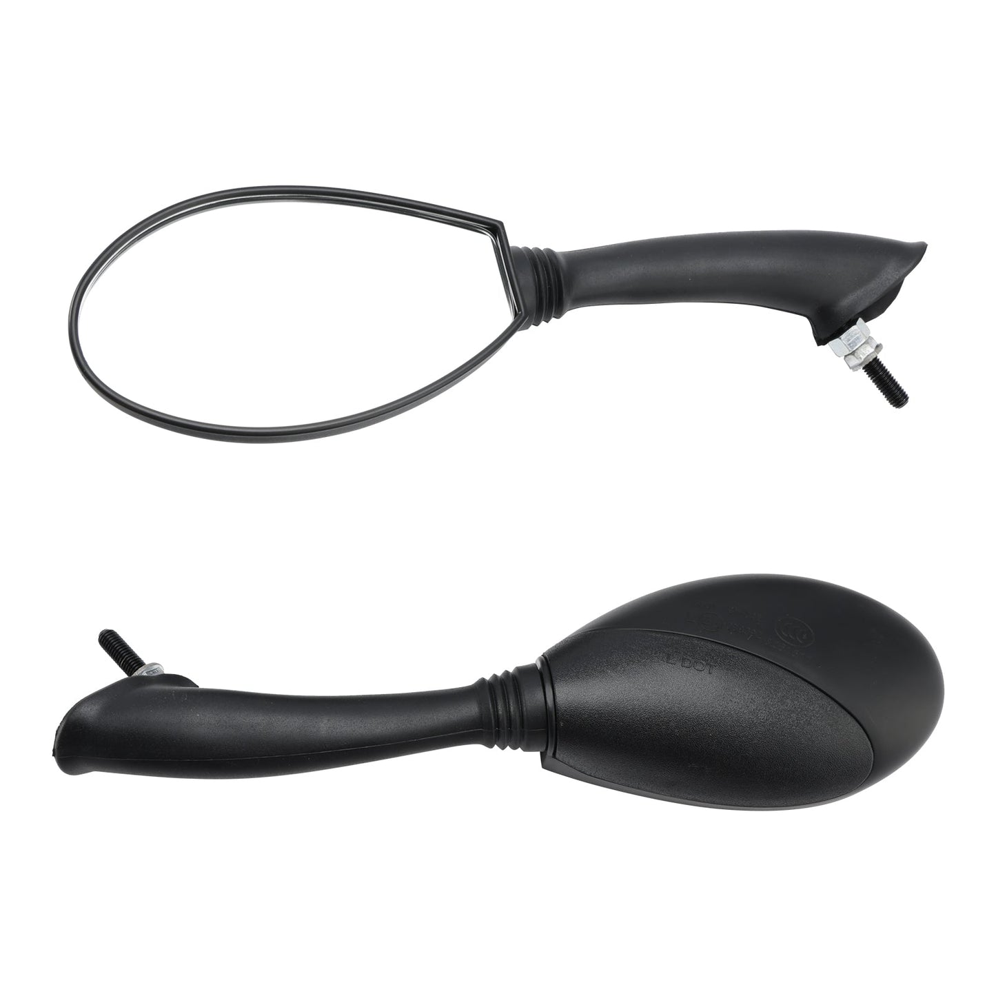 Rearview Mirrors Left and Right M8x1.25 Fit for Piaggio Fly 50 100 125 150 Vespa ET2 ET4 2T 4T