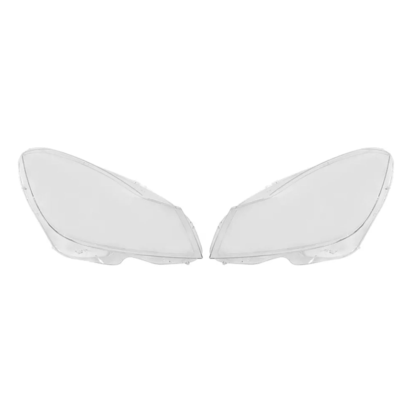 2011-2015 Mercedes Benz C W204 2PCS Front Headlight Lens Cover LampShade