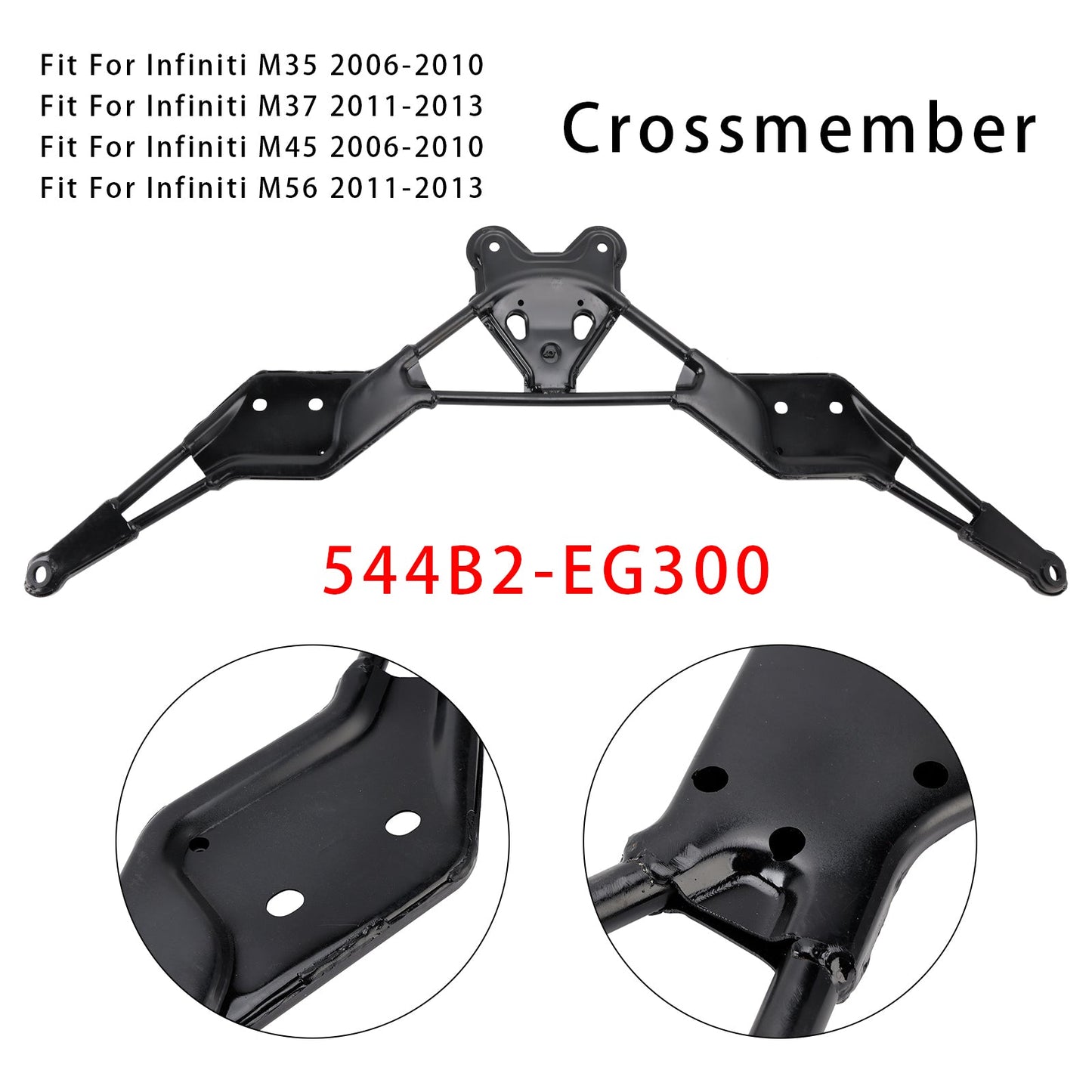 544B2EG300 2011-2012 Infiniti G25 Front Crossmember Subframe Bracket