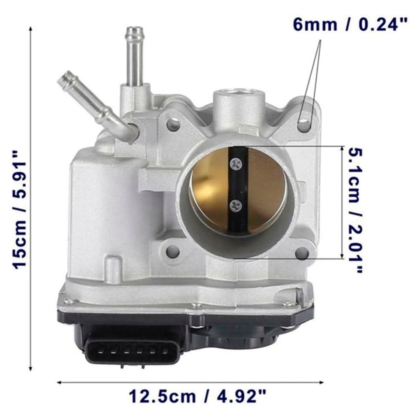 2002-2007 Toyota Corolla Estate (_E12_) Throttle Body 22030-0D021