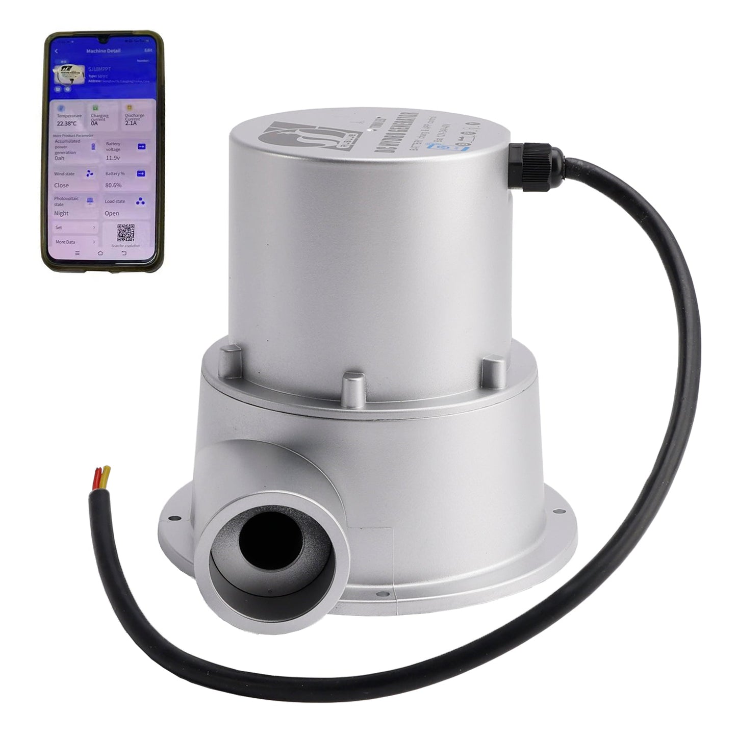 12/24/48V Water Flow Turbine Small Hydroelectric Generator Bat12V-24V-48V 36/50W