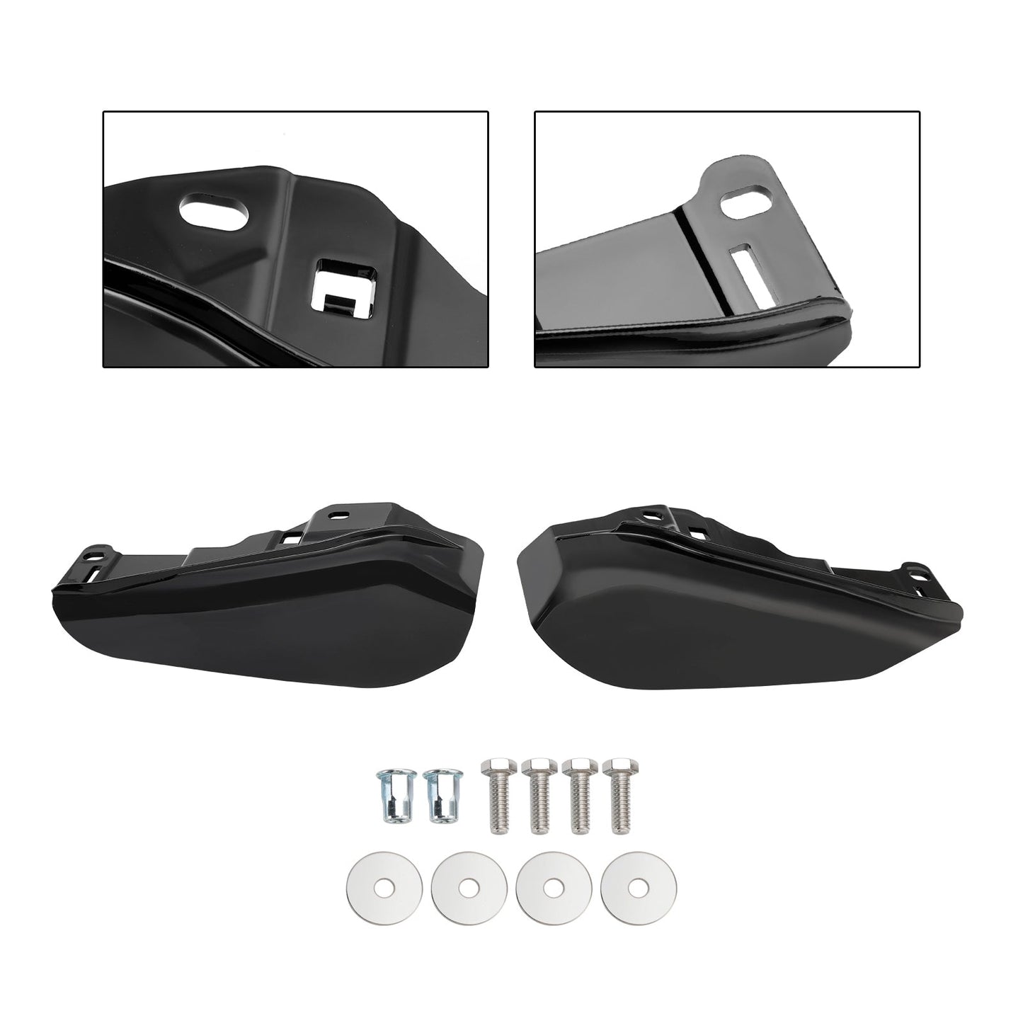 2023-2024 Touring CVO Street Glide Road Glide Mid-Frame Air Heat Deflector