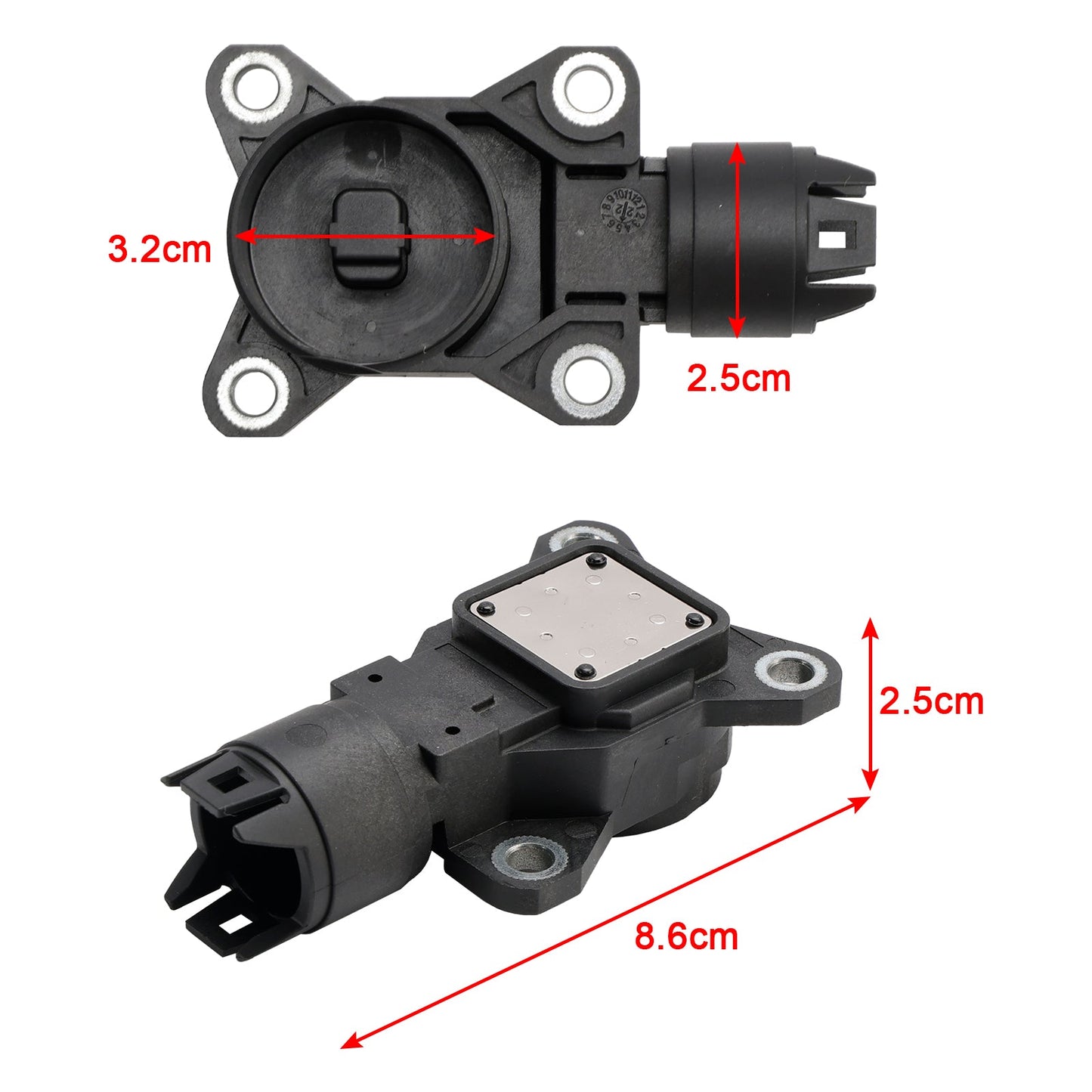 2006-2010 BMW 650i E63 / E64 V8 4.8L 9Pins Eccentric Shaft Sensor 11377527017 11377513784