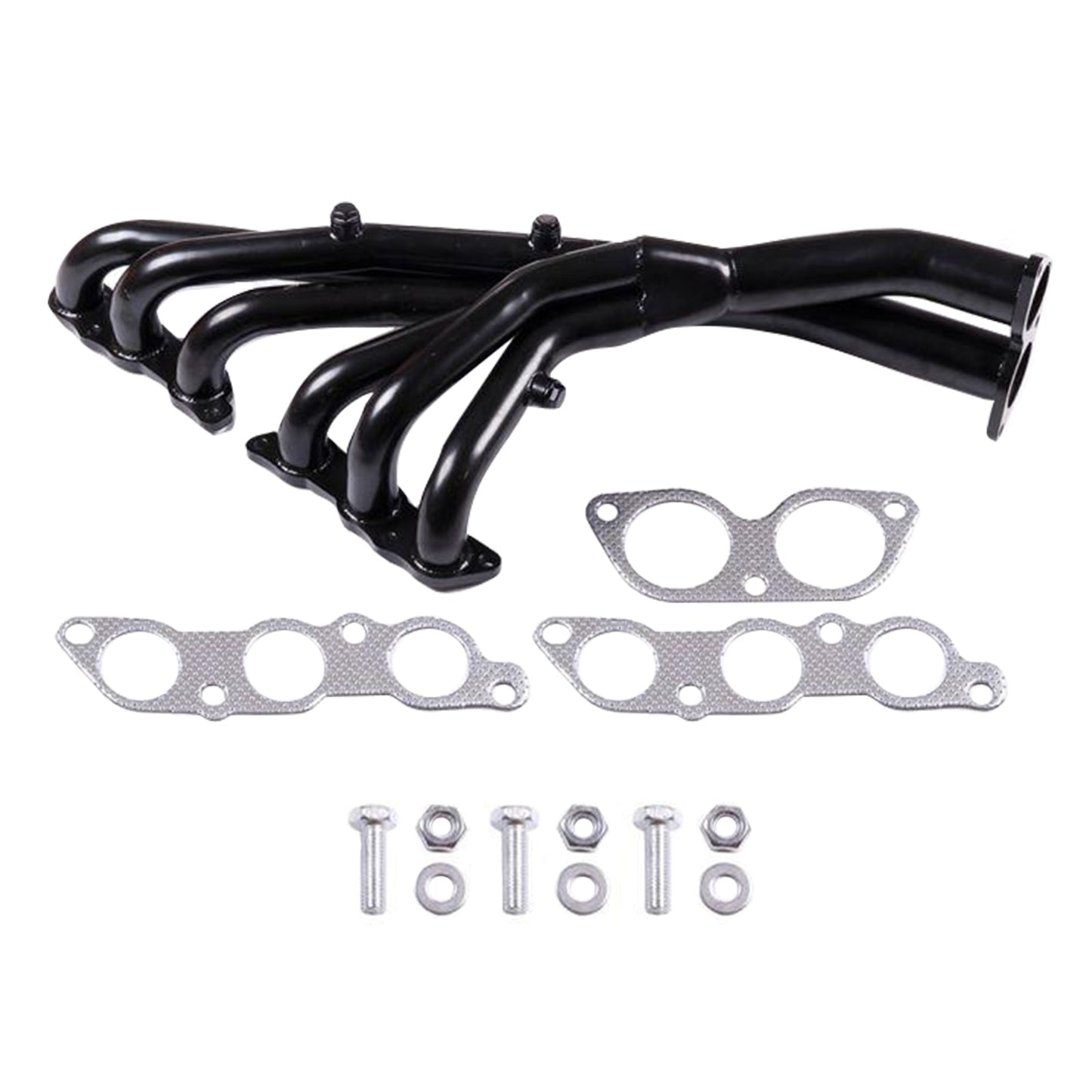 Stainless Steel Exhaust Manifold Header Fit Lexus IS300 2001-2005 3.0L Black
