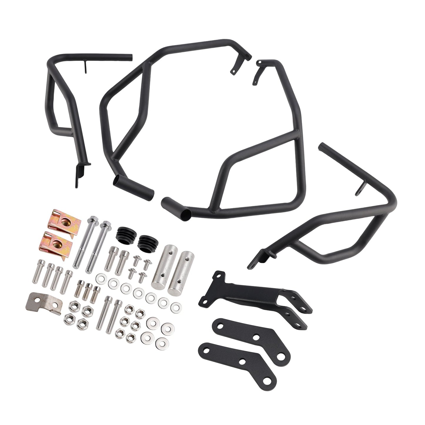 2023-2024 Honda Xl750 Transalp Engine Guard Crash Bar Frame Protector Bumper Silver