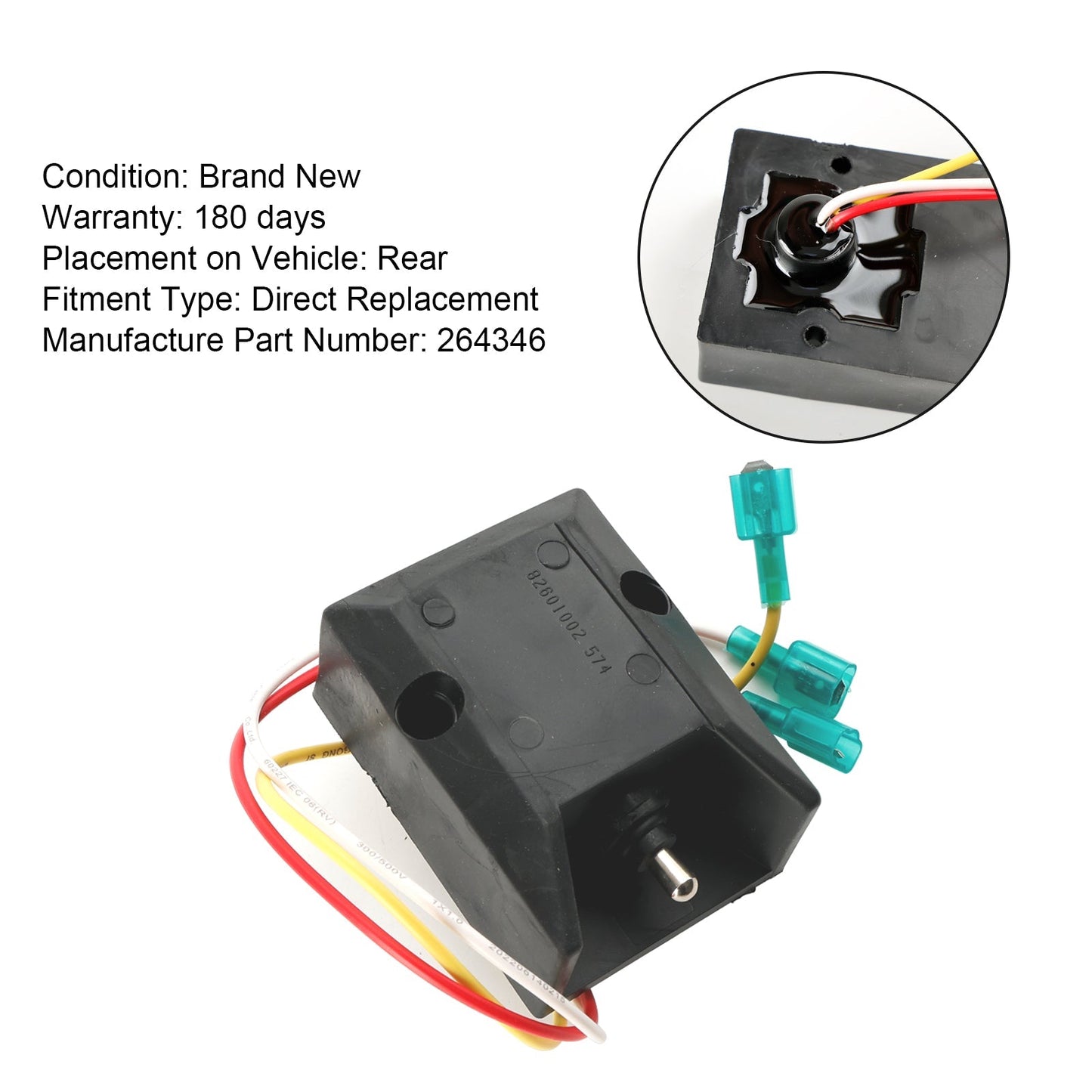 Tuk-A-Way 72-150 & TE-20 Lift Gate Switch 264346