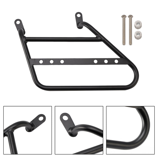 2021-2024 Roral Enfield Meteor 350 Luggage Rack Side Saddle Bag Mount Bracket Black