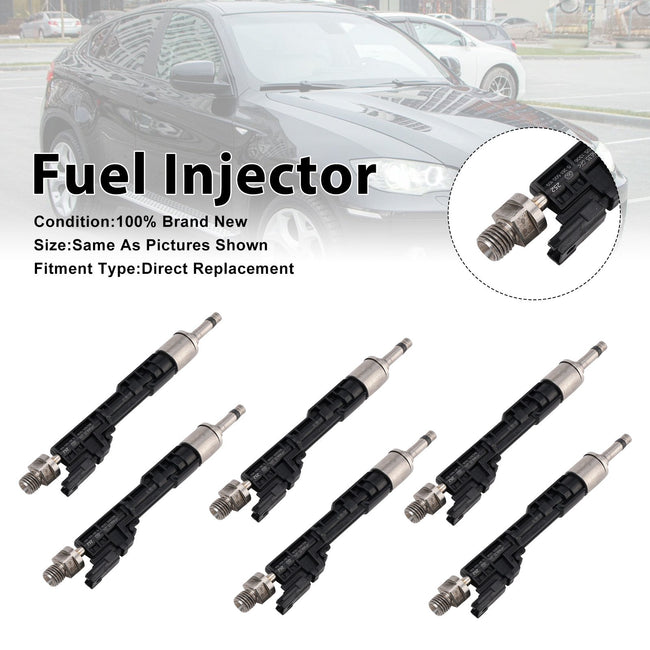 2011-2013 For BMW X5 6PCS Fuel Injector 13647597870