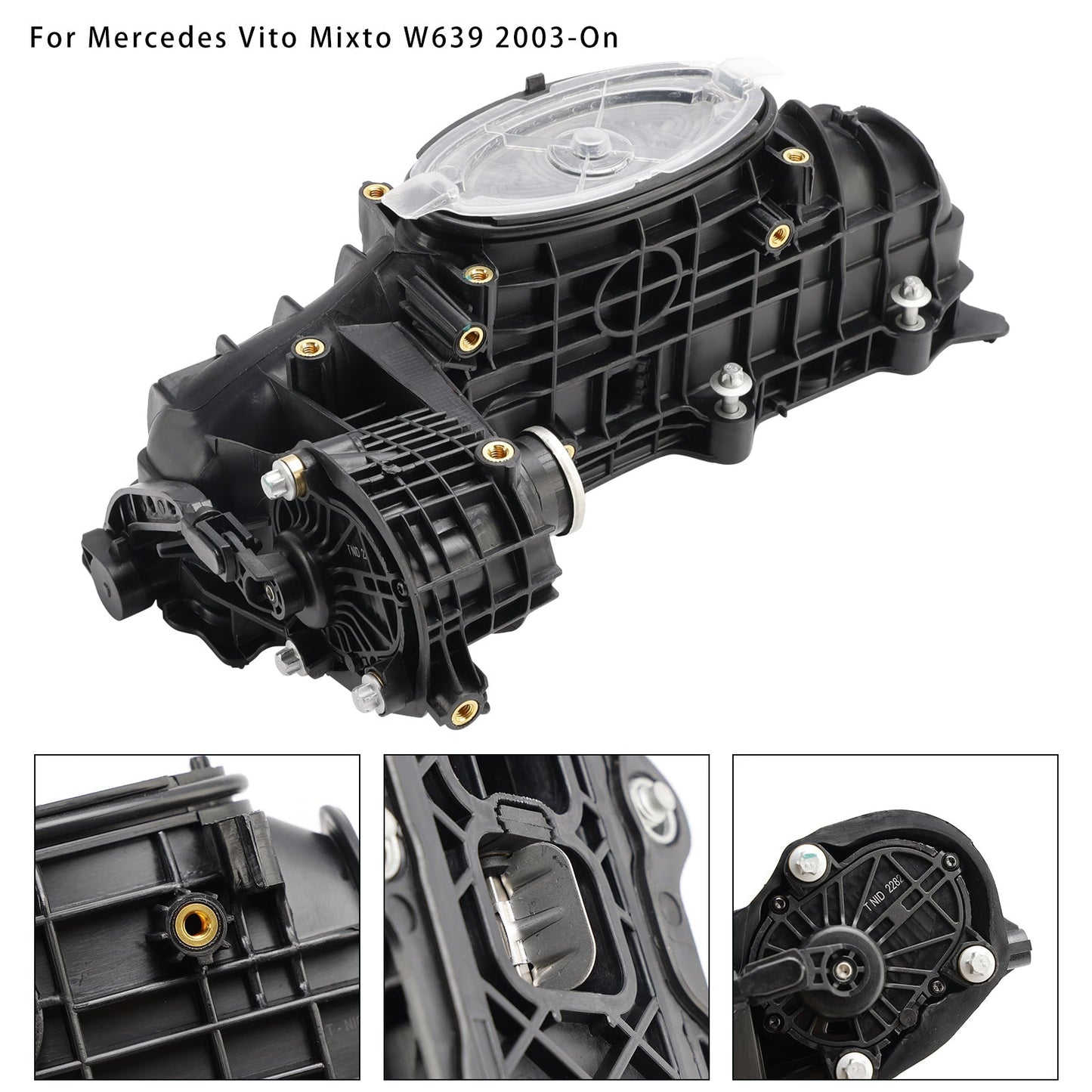 2009-2016 Mercedes E-Class Saloon W212 Inlet Manifold W/ Actuator Motor 6510905737 A6511500094